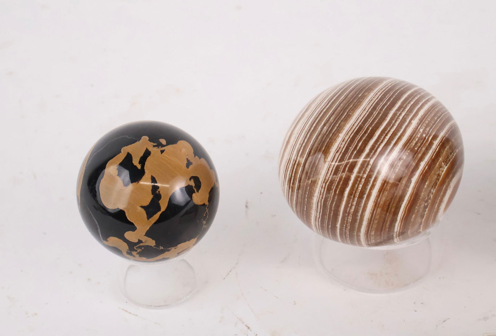 Five Hardstone Orbs - 7