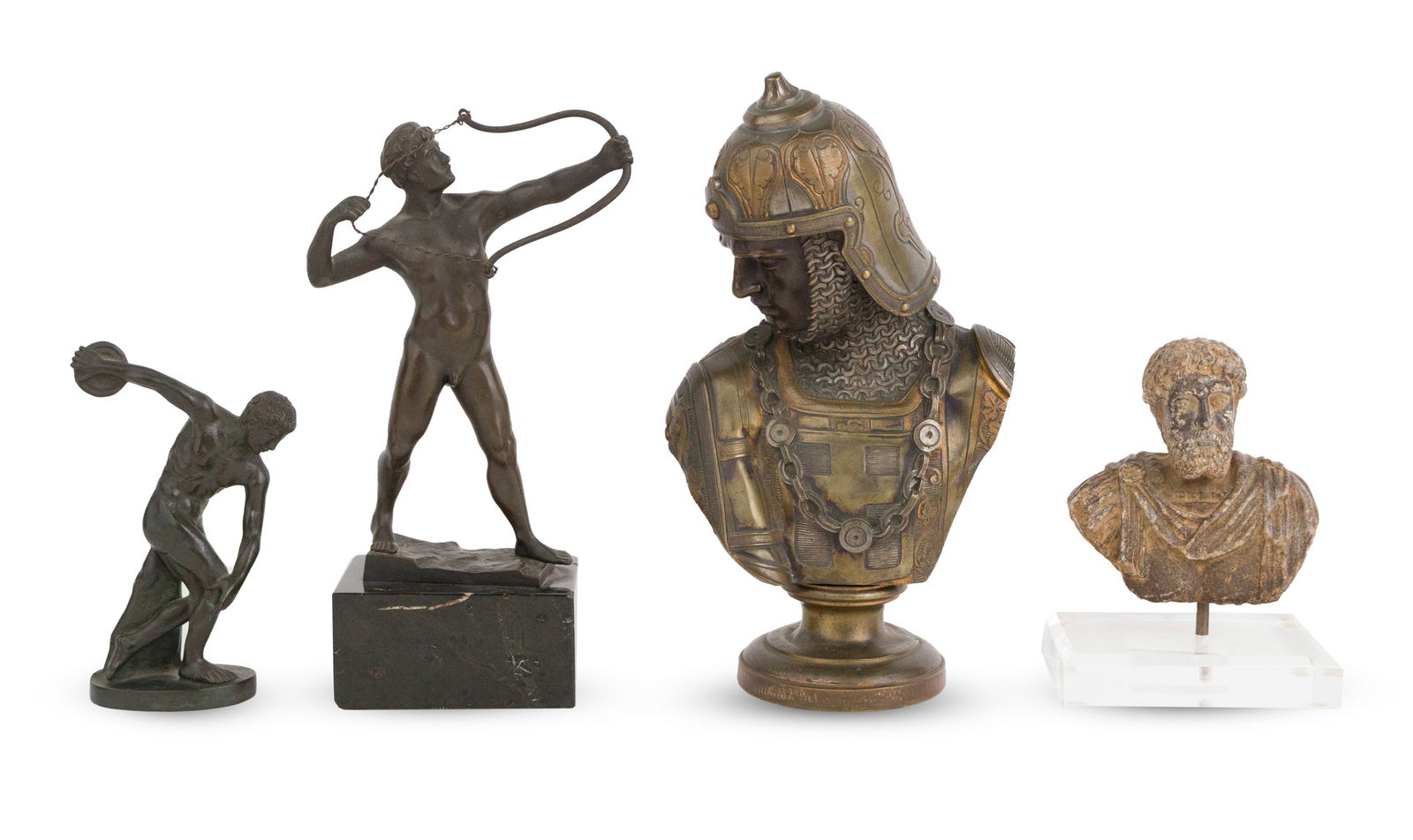 Discus Thrower, Bronze Sculpture (1 of 9)