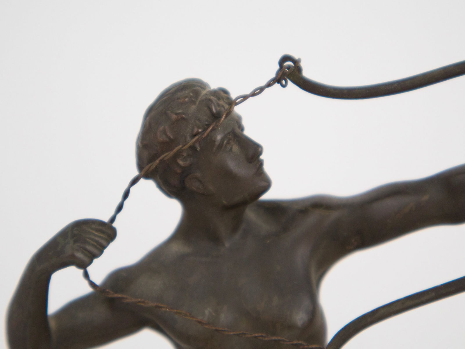 Discus Thrower, Bronze Sculpture - 3