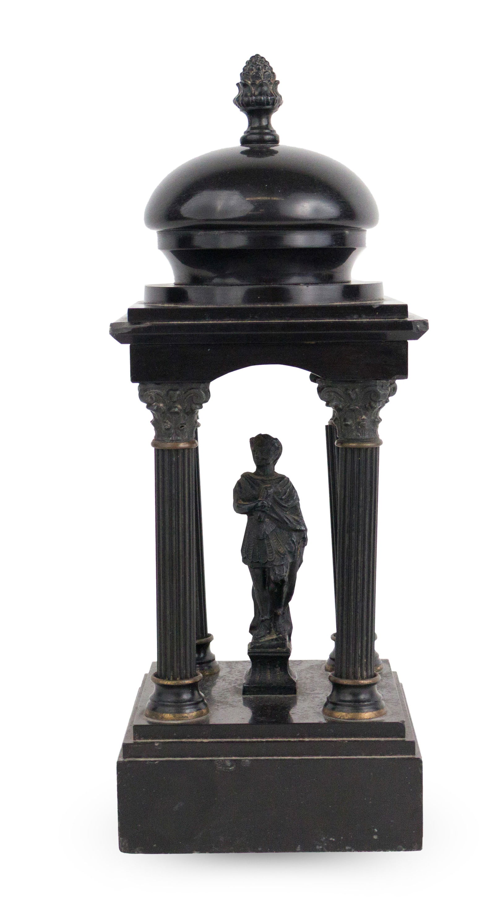 Classical Style Hardstone Garniture (1 of 8)