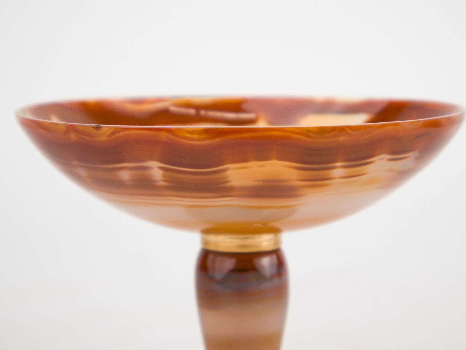 Neoclassical Style Ormolu-Mounted Agate Trinket Box - 4