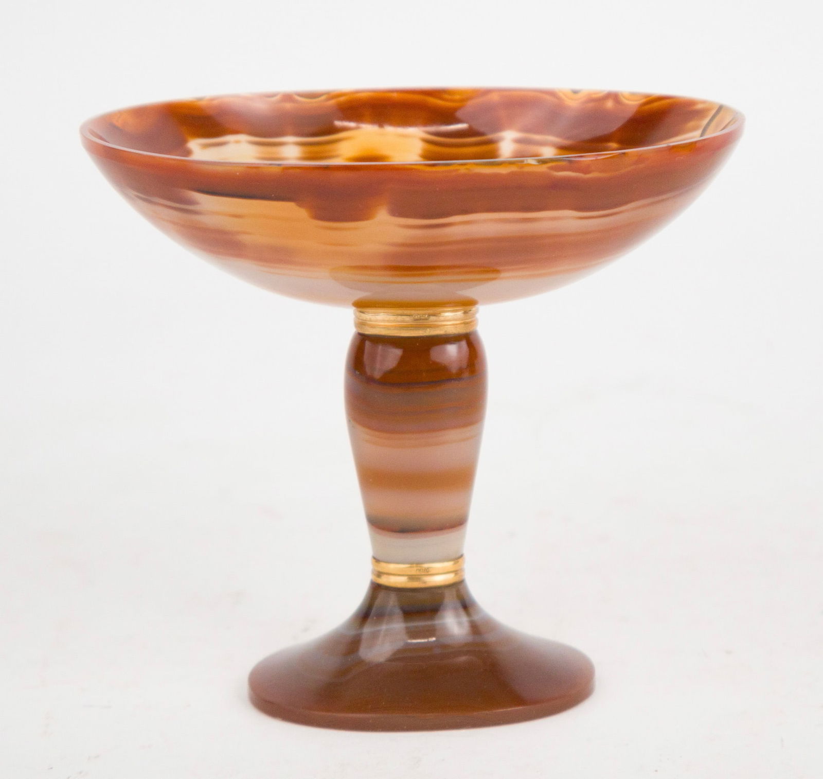 Neoclassical Style Ormolu-Mounted Agate Trinket Box - 6