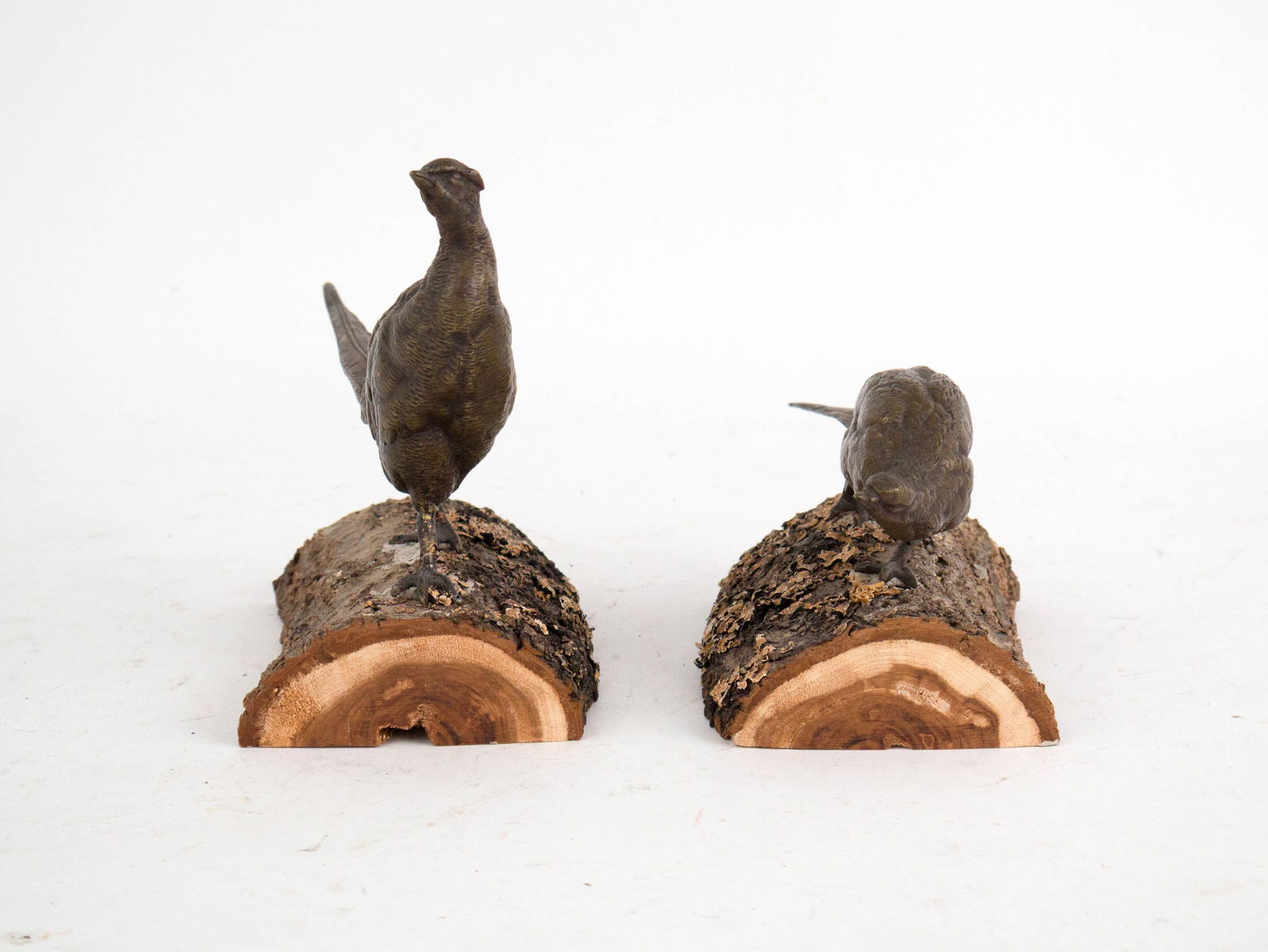 Two Bronze Pheasants - 5