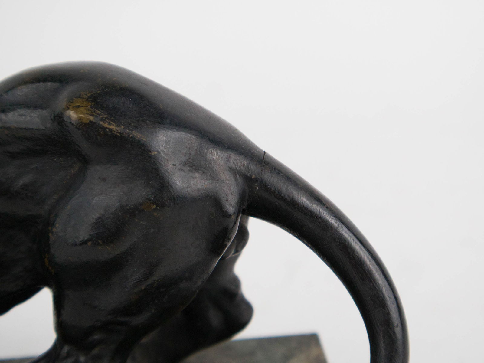 Two Crouching Panther Desk Garnitures - 5