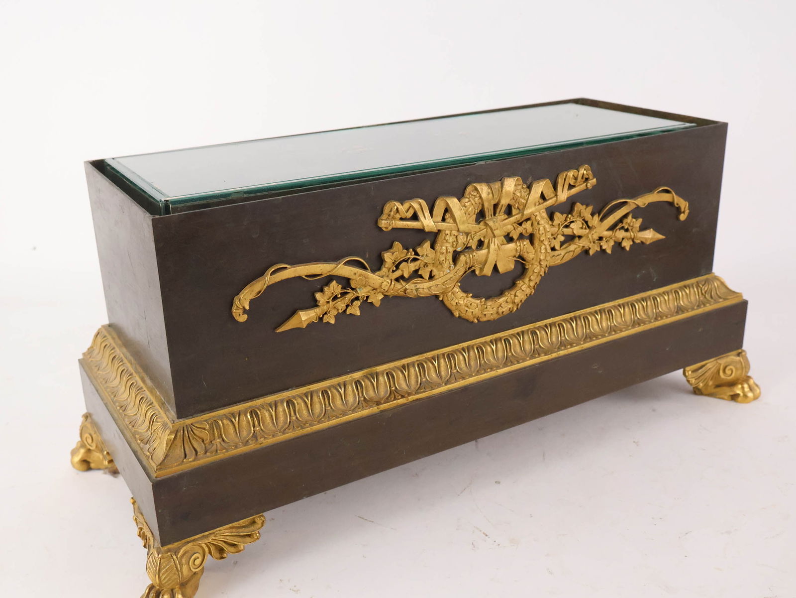 Neoclassical Ormolu-Mounted Clock Base - 9