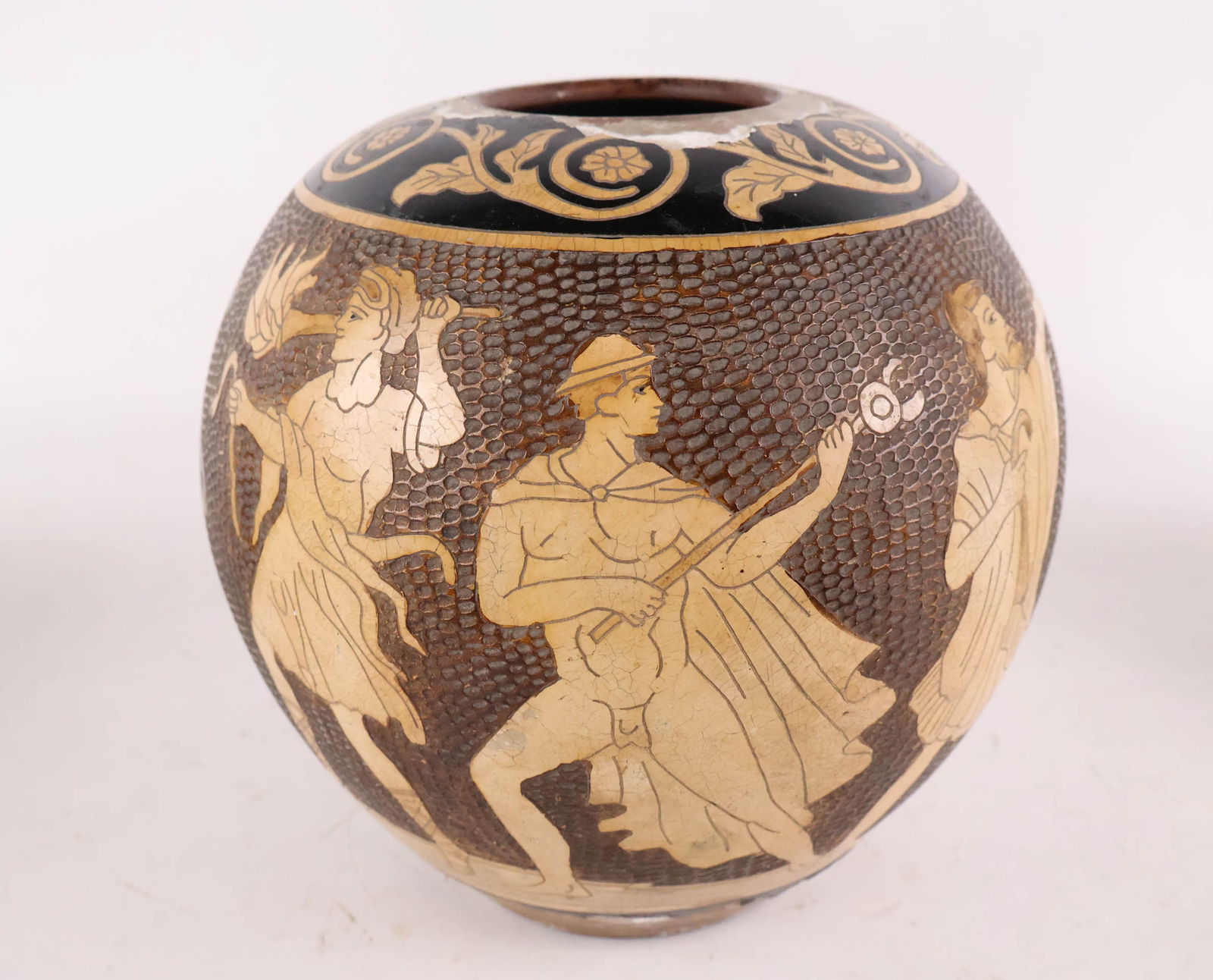 Four Classically Decorated Ceramic Vessels - 11