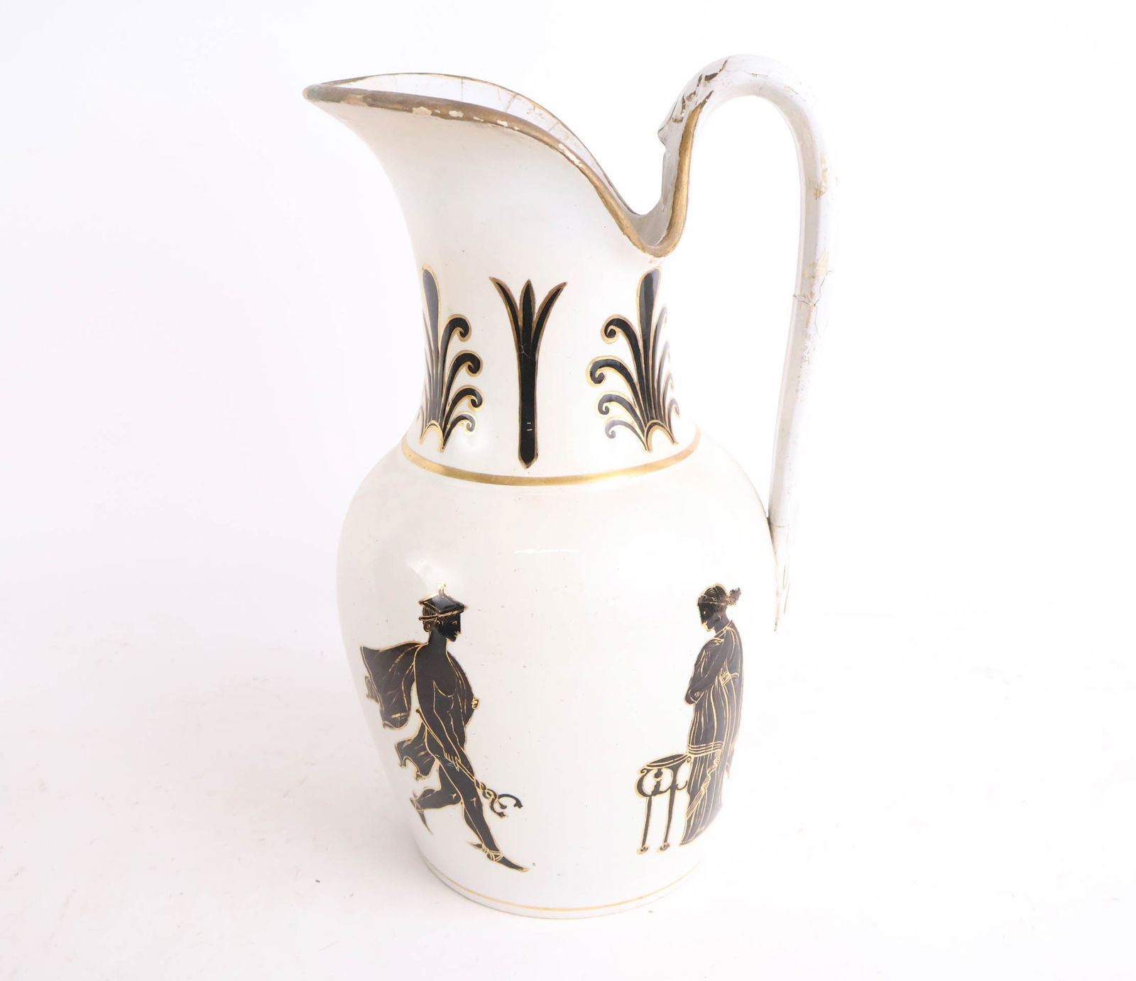 Four Classically Decorated Ceramic Vessels - 17
