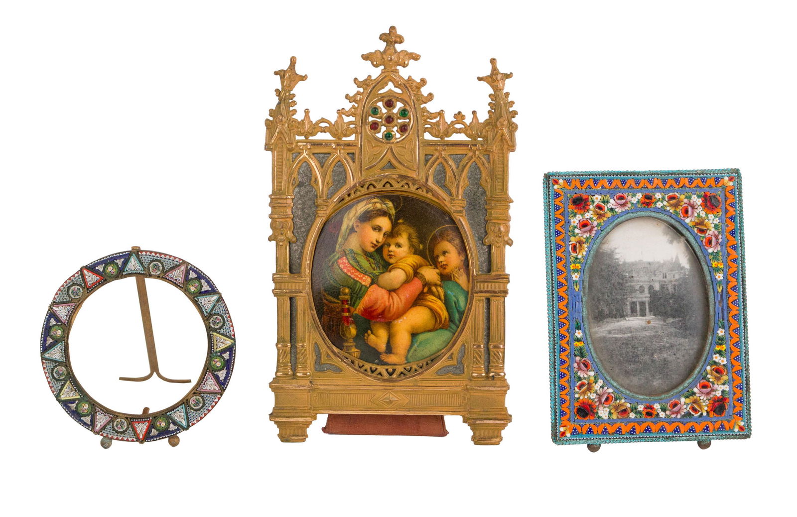 Two Micromosaic Picture Frames (1 of 9)