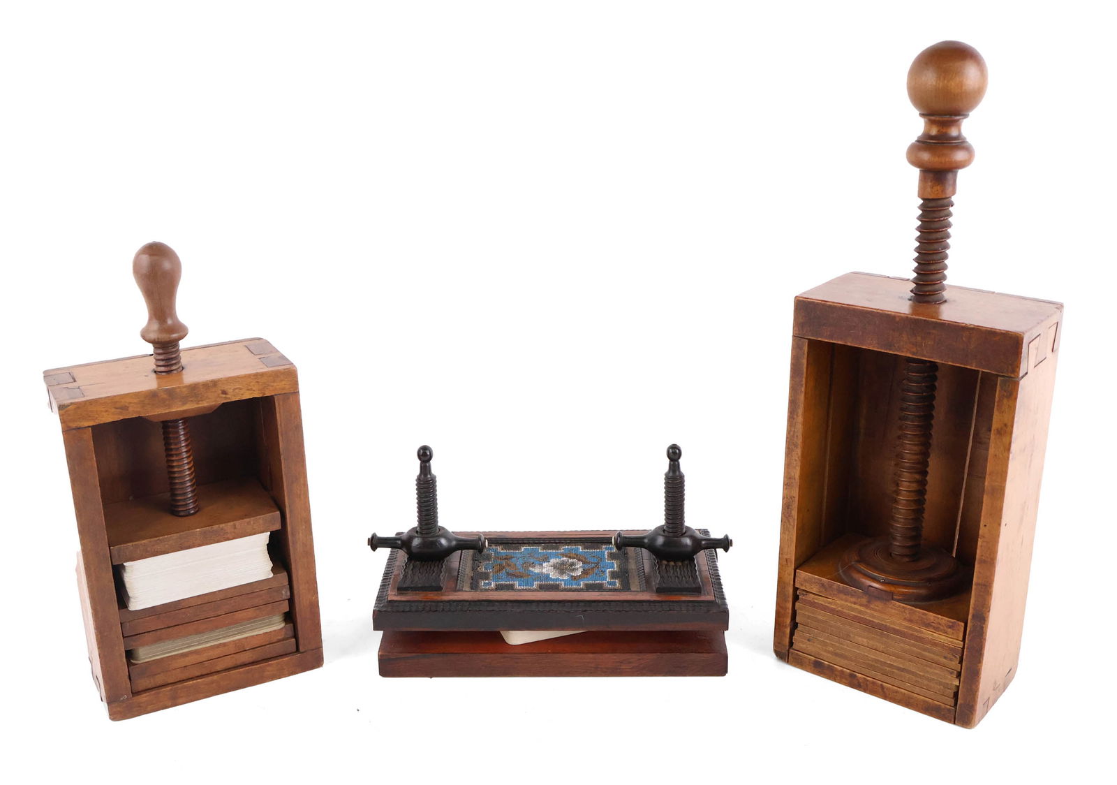 Three Playing Card Presses (1 of 12)