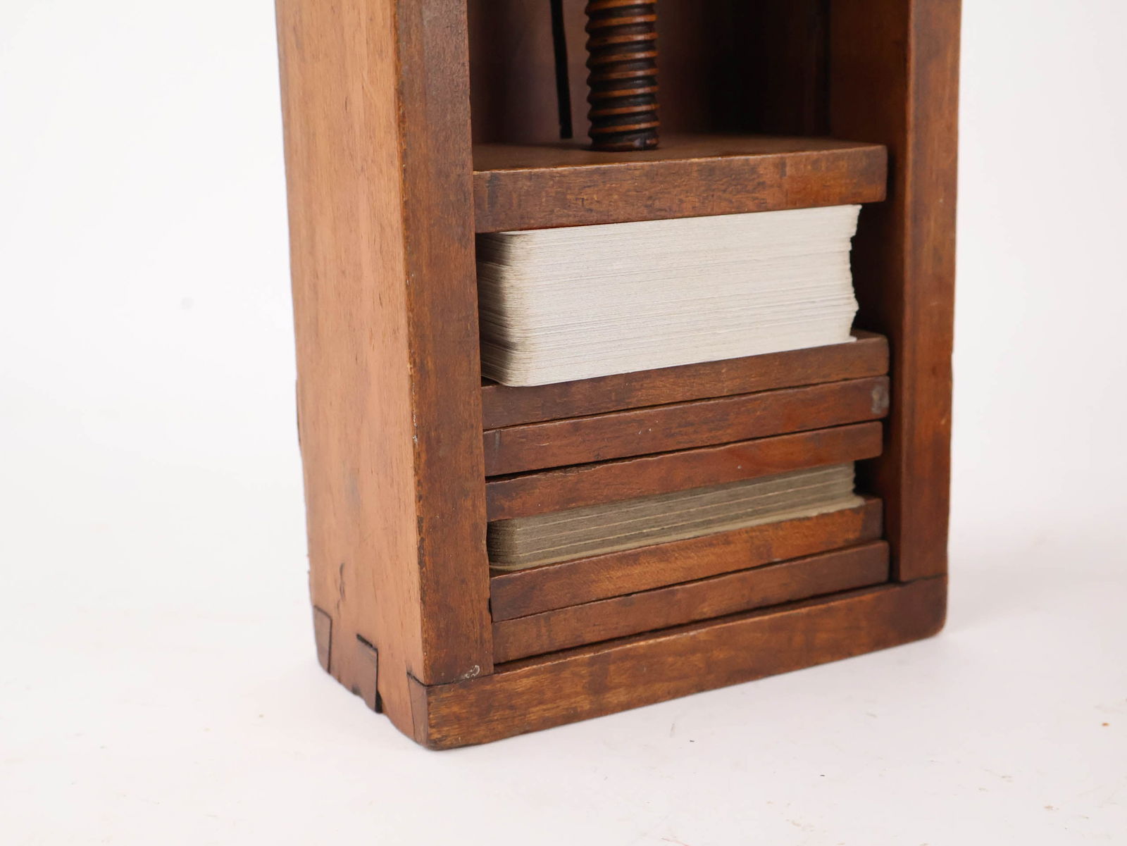 Three Playing Card Presses - 3