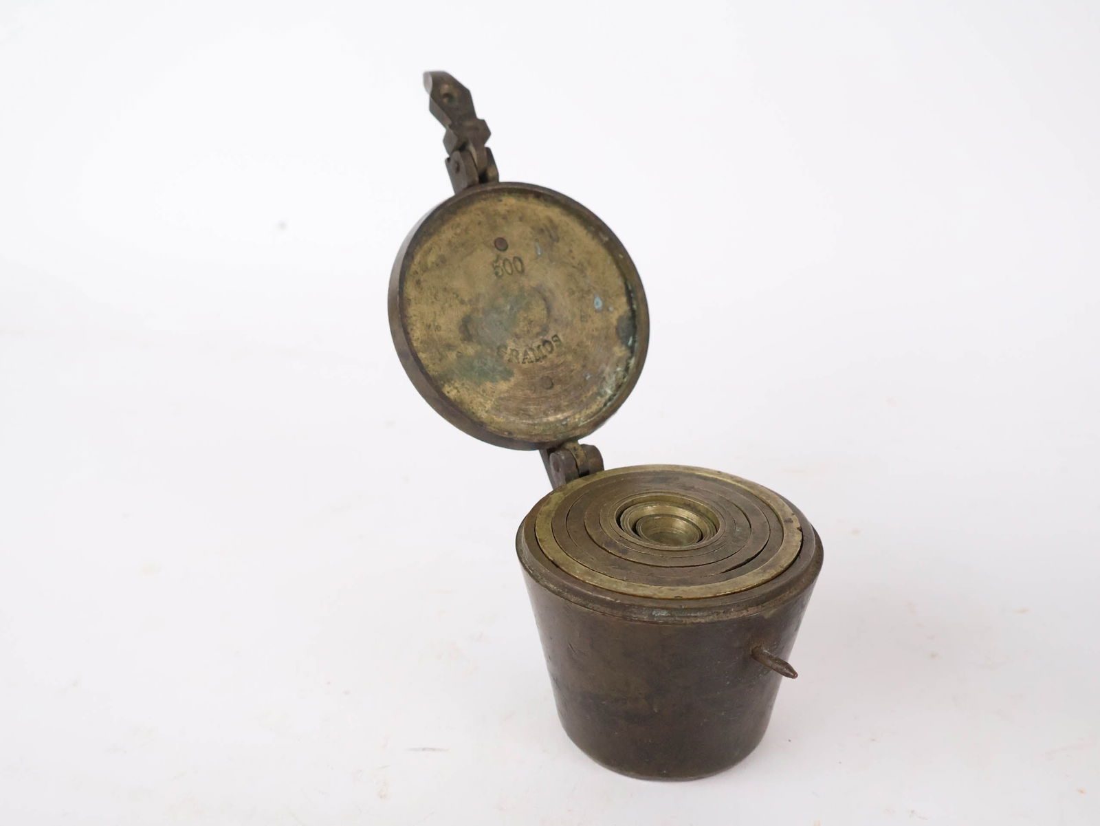Two Brass Mortars and Pestles - 2