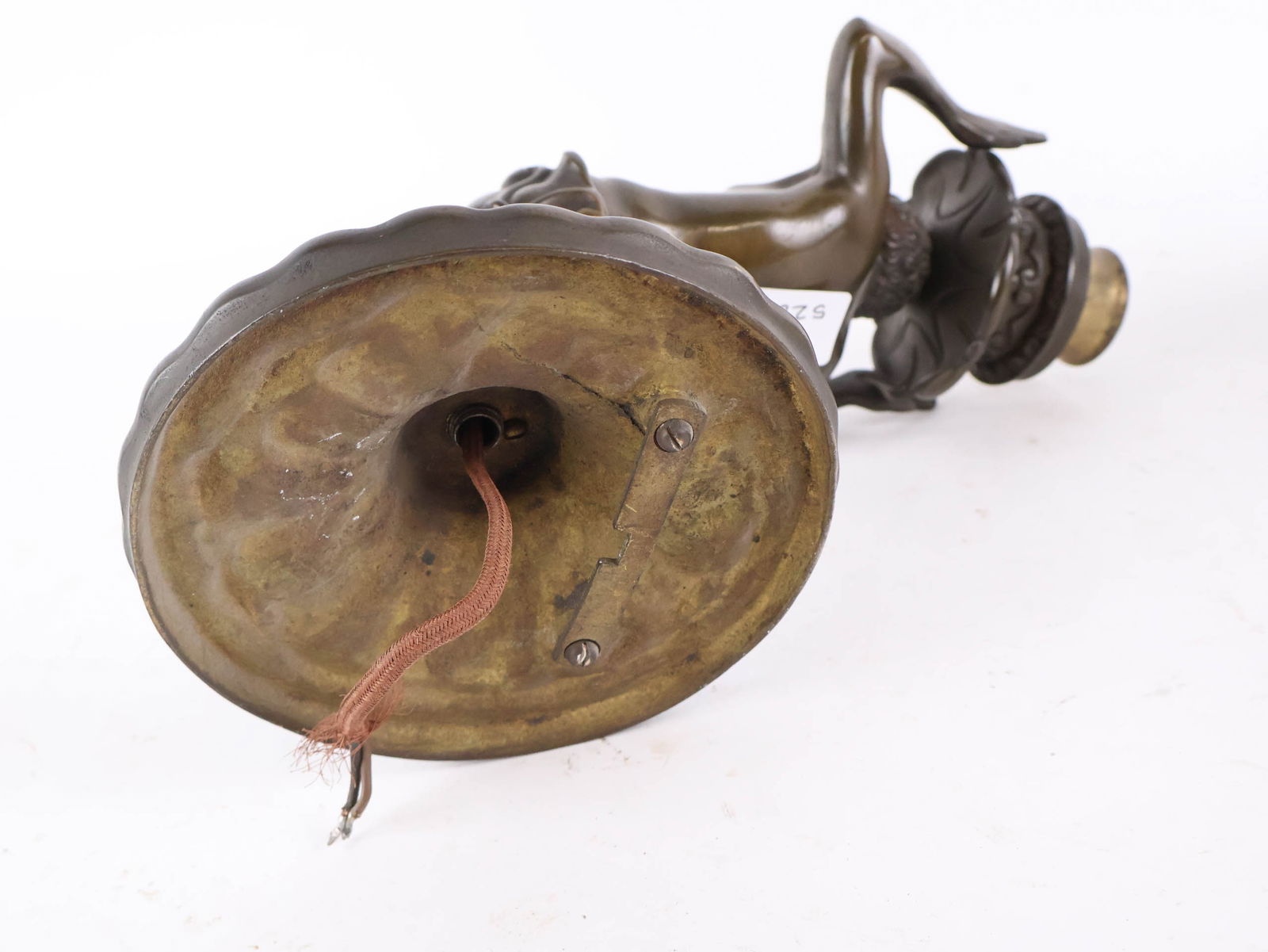 Bronze Figural Wall Sconce - 13