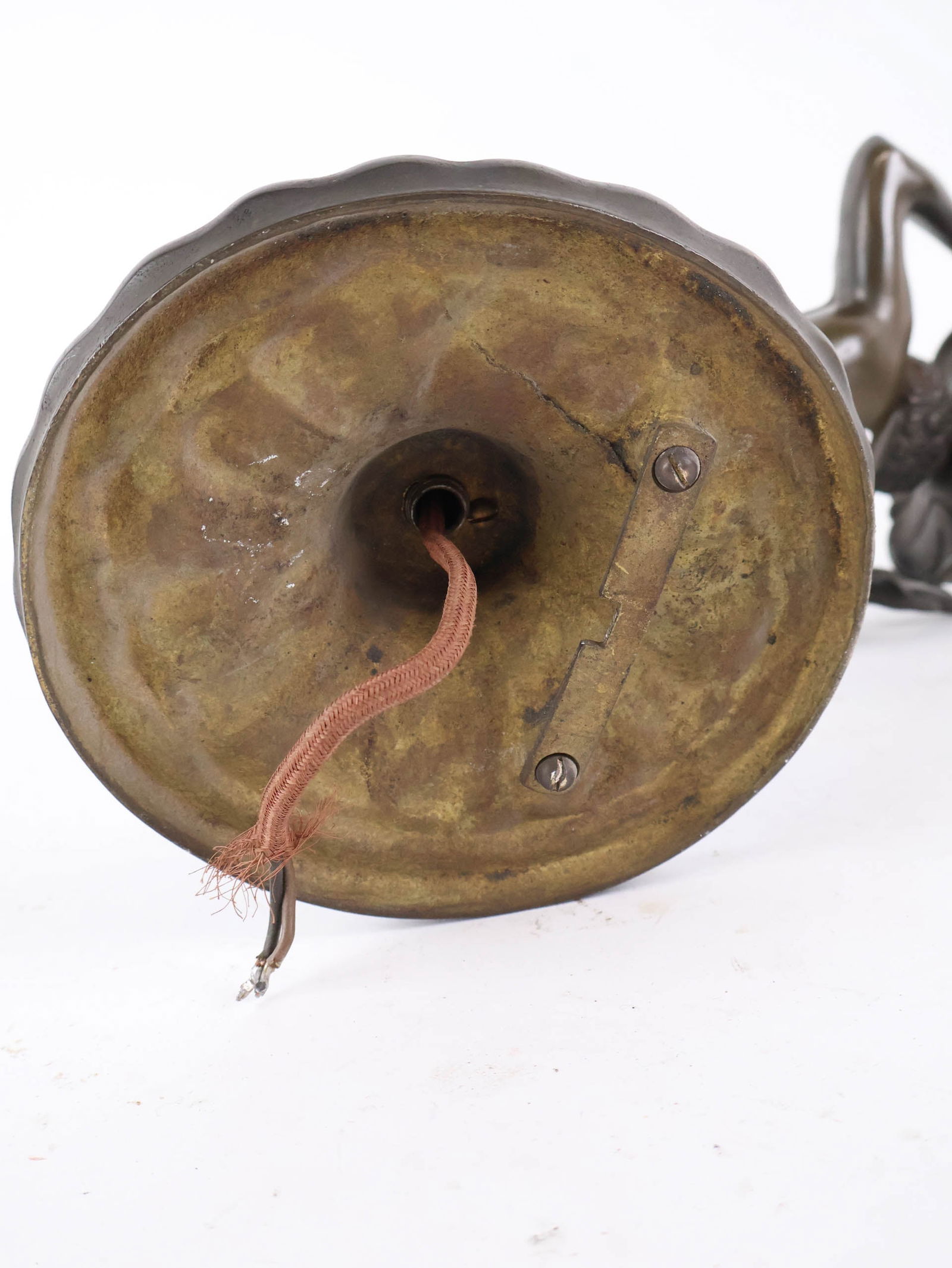 Bronze Figural Wall Sconce - 14