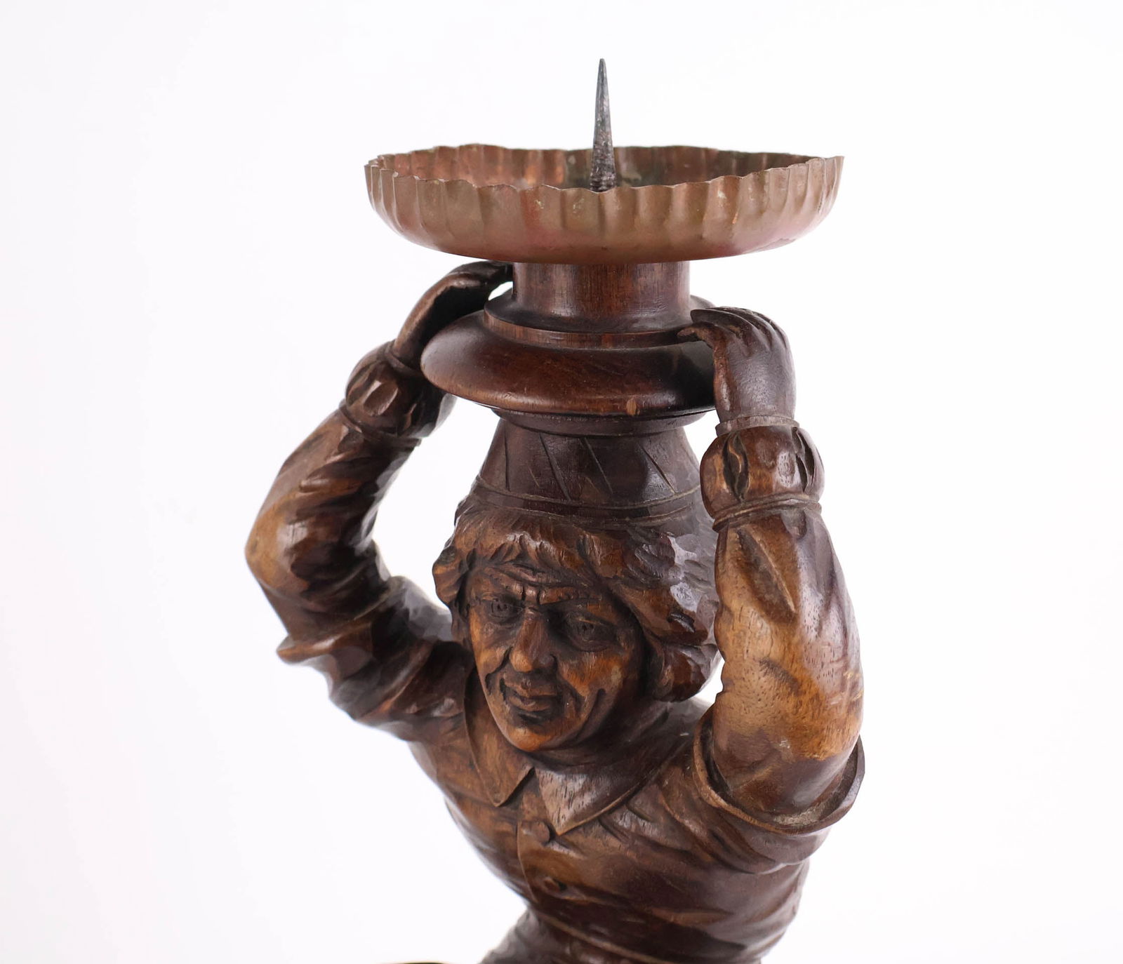 Bronze Figural Wall Sconce - 2