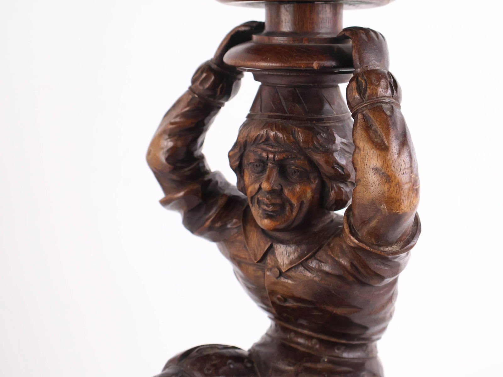 Bronze Figural Wall Sconce - 3