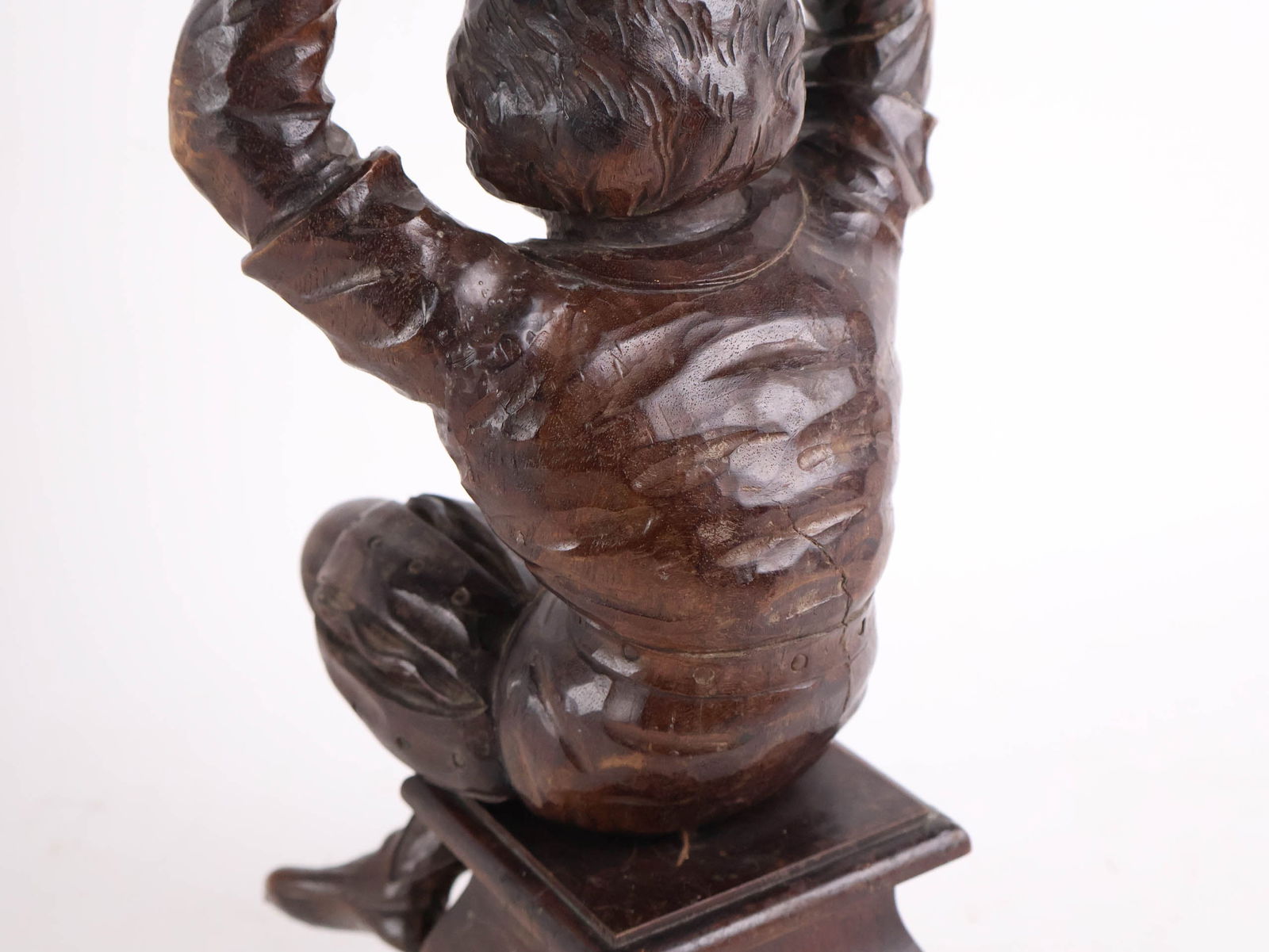 Bronze Figural Wall Sconce - 6