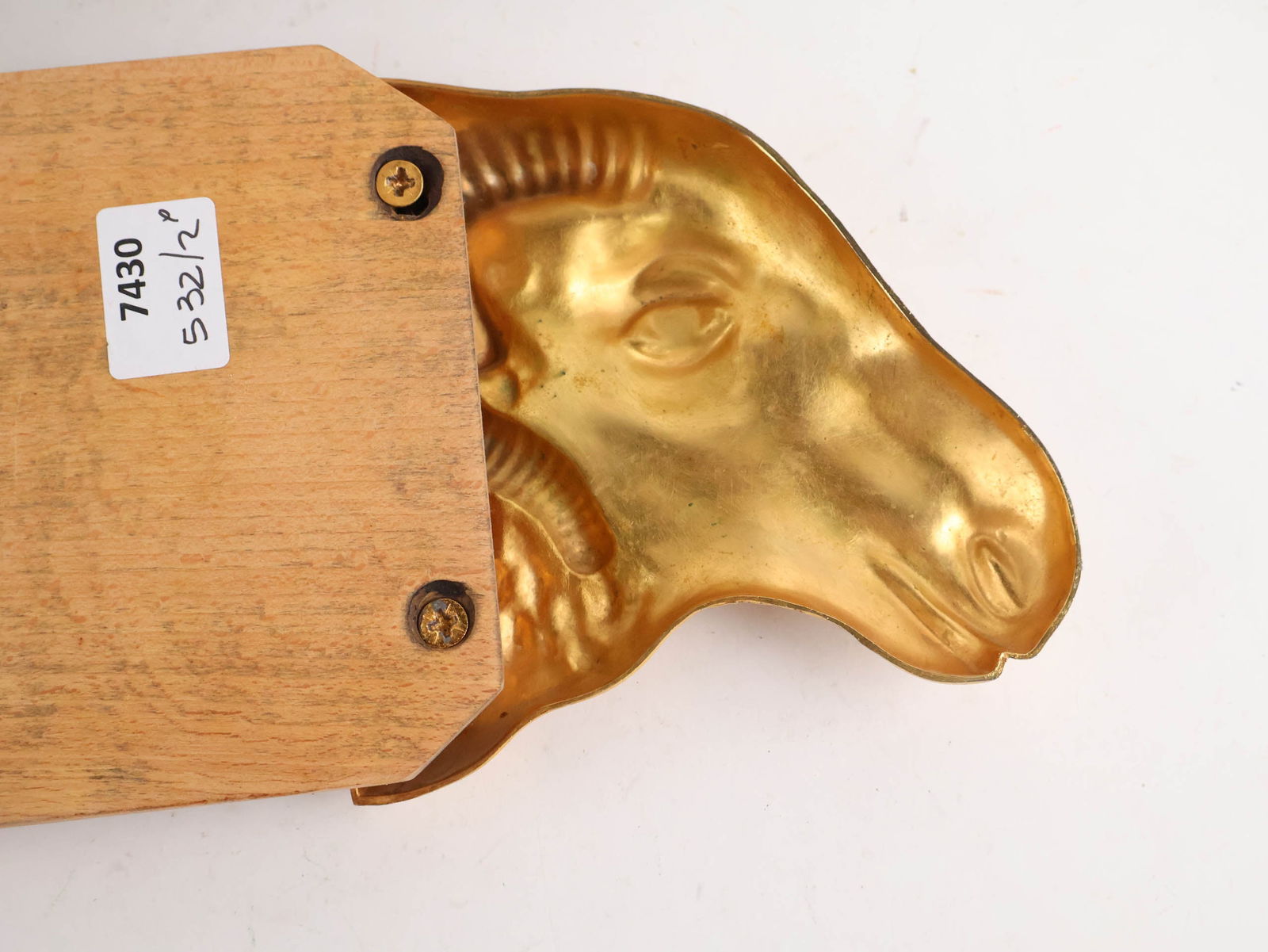 Marquetry Inlaid Brass Handled Tray - 5