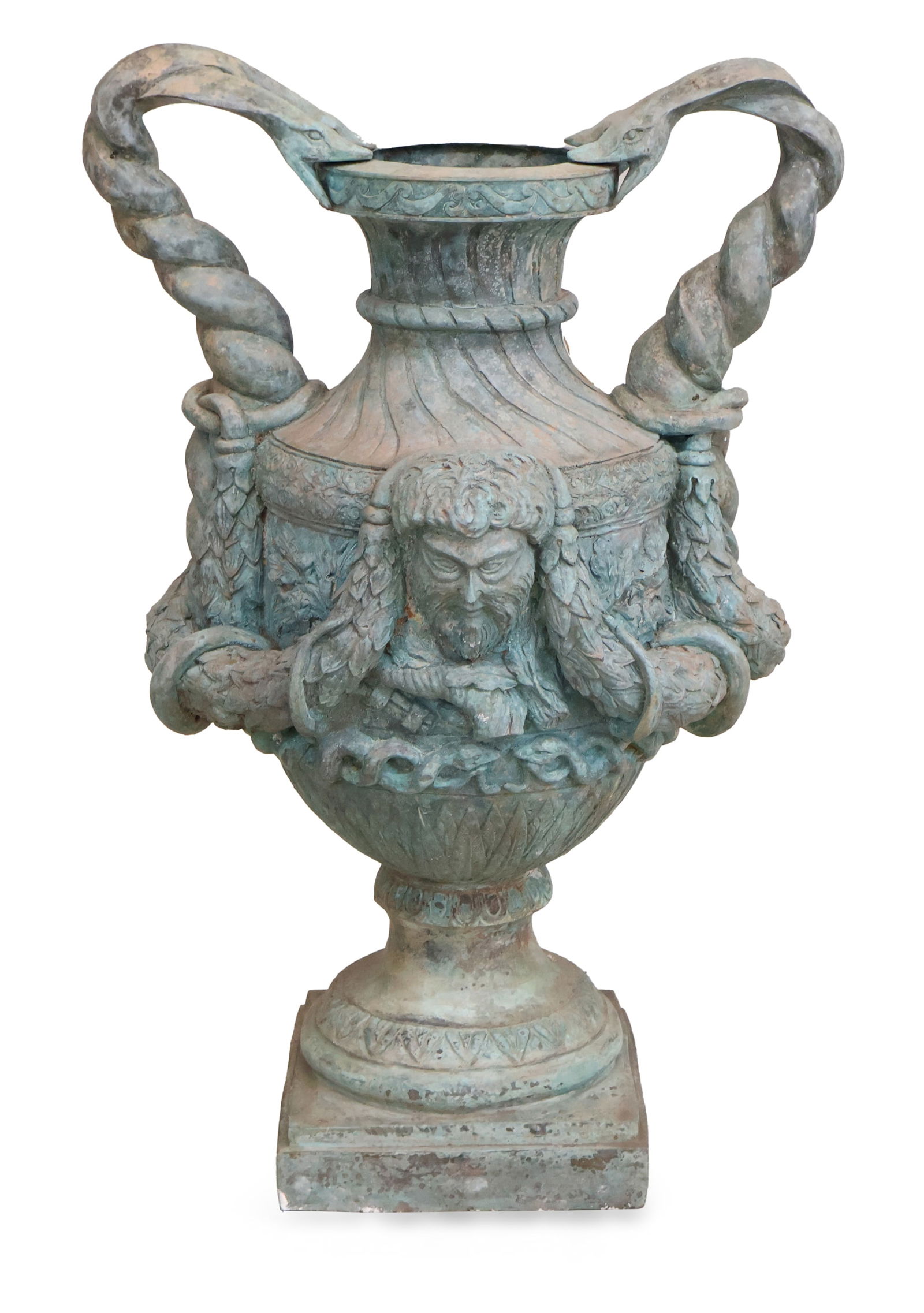 Louis XVI Style Cast Bronze Ornamental Vase (1 of 11)