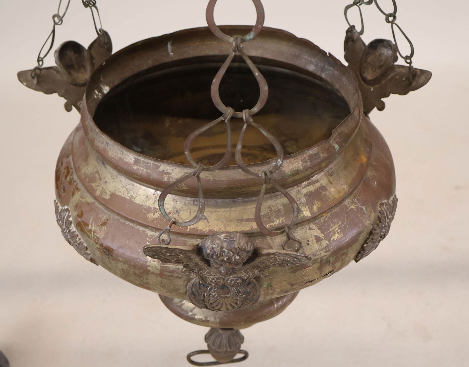 Large Copper Plated Tray - 12