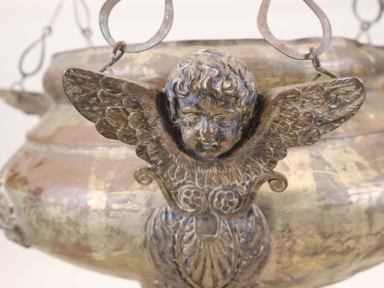 Large Copper Plated Tray - 13