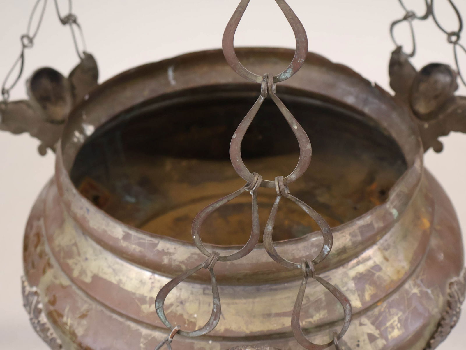 Large Copper Plated Tray - 14