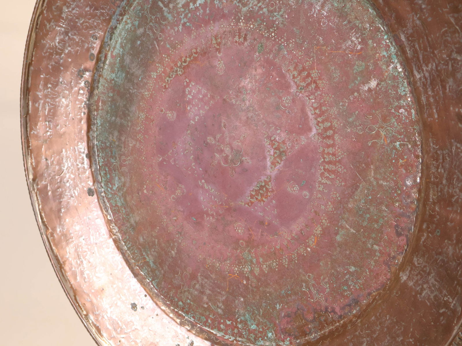 Large Copper Plated Tray - 3