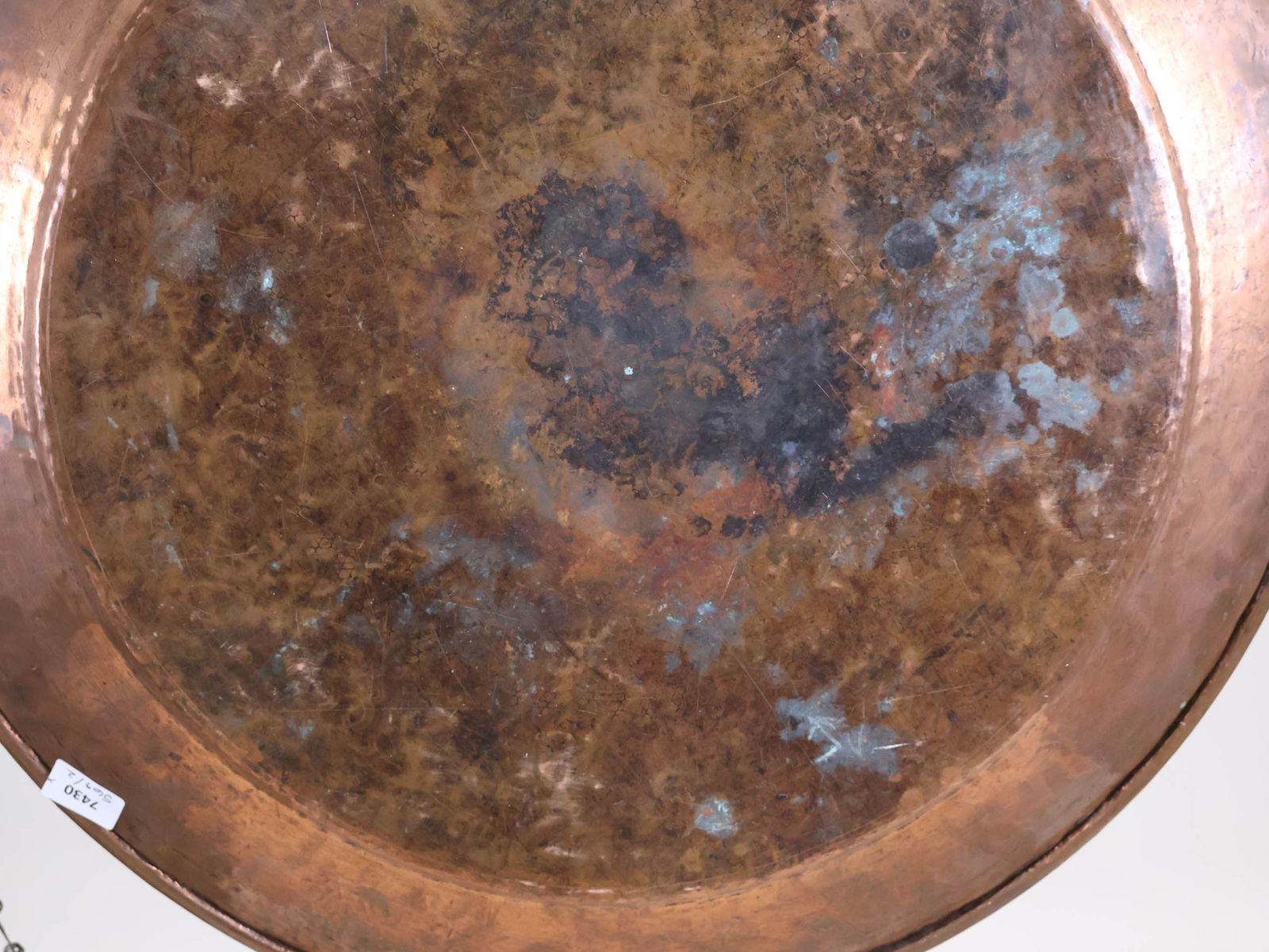 Large Copper Plated Tray - 7