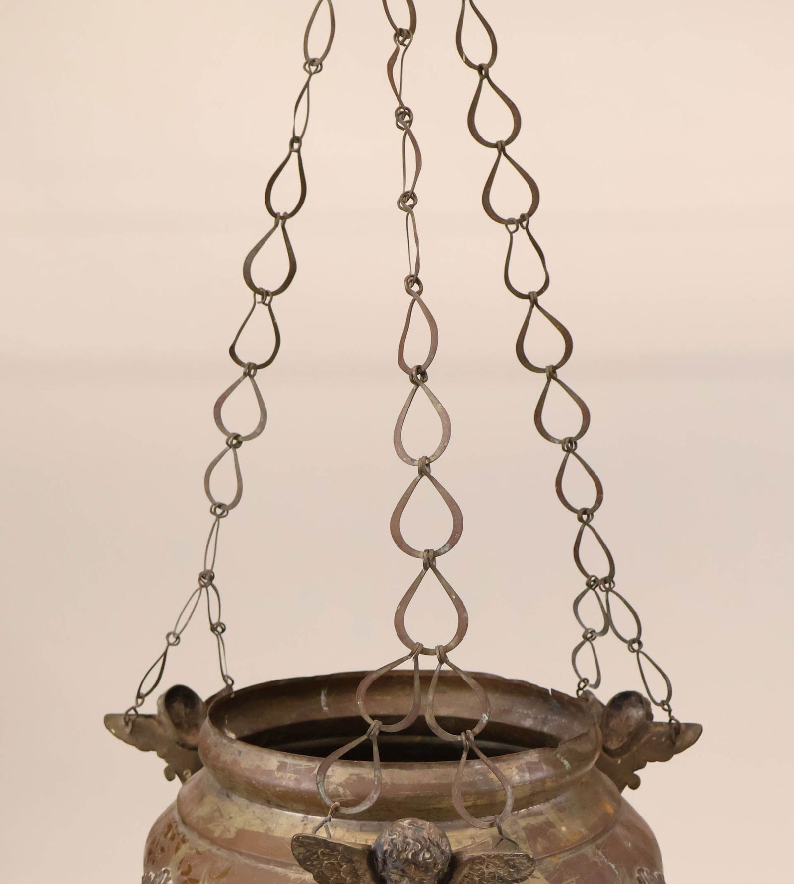 Large Copper Plated Tray - 9