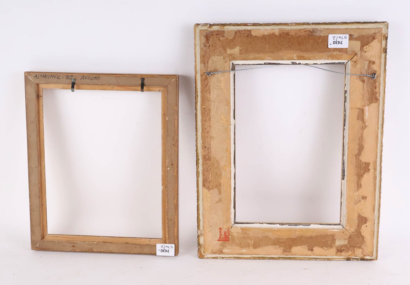 Two Giltwood Picture Frames - 7