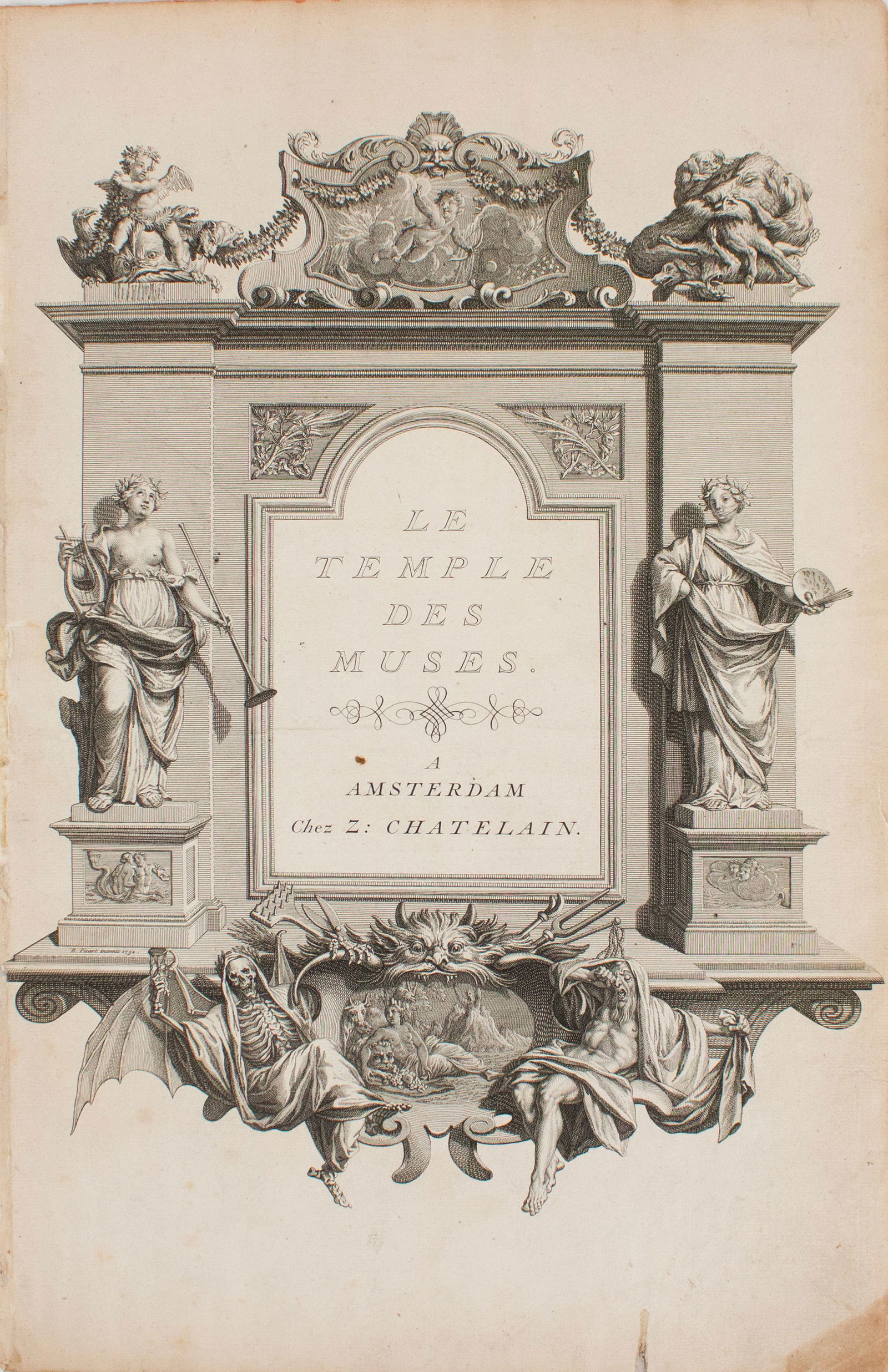 Bernard Picart, 1673-1733, Le Temple des Muses, Unframed Engravings (1 of 12)