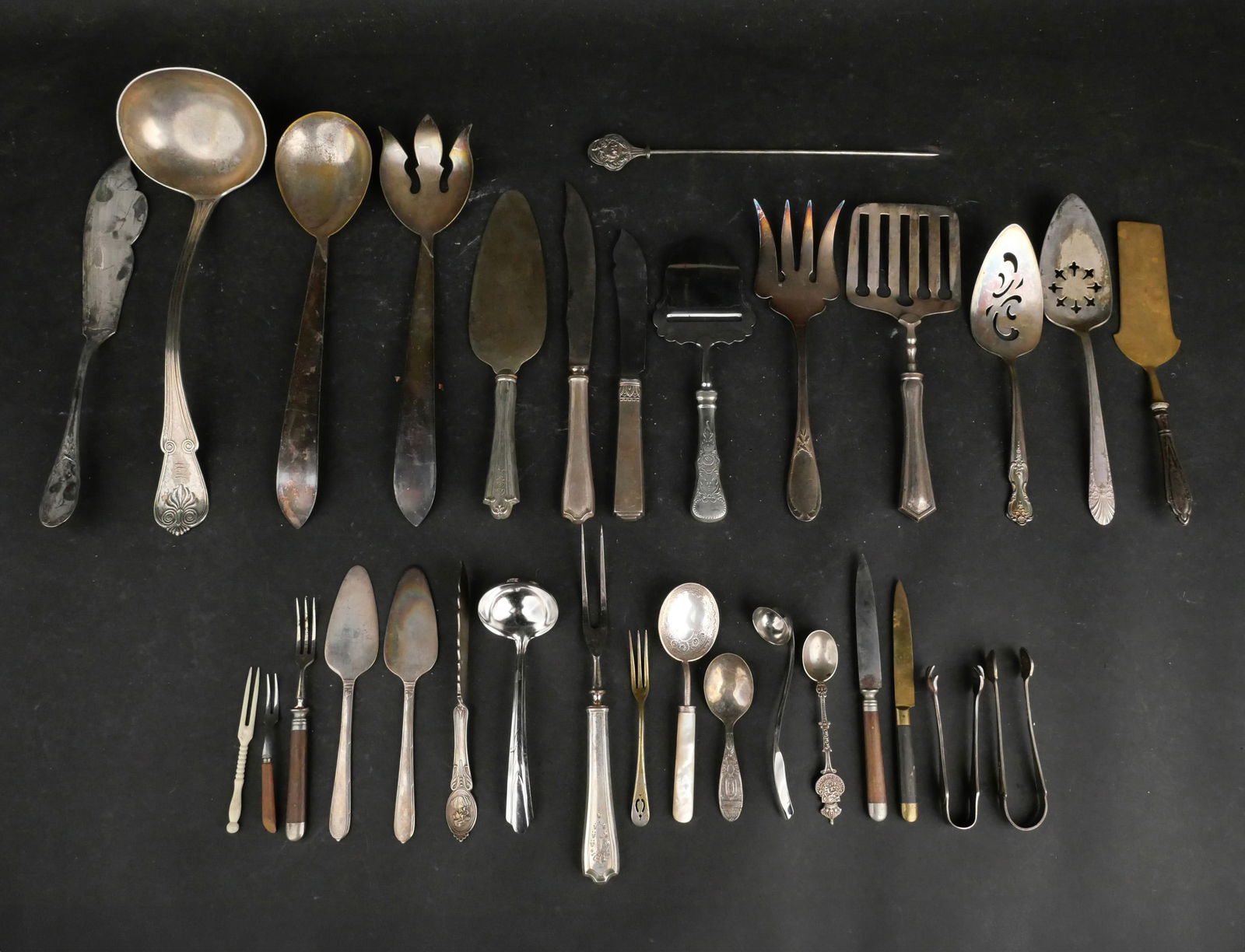 Group of Silver Plated Service Ware (1 of 15)