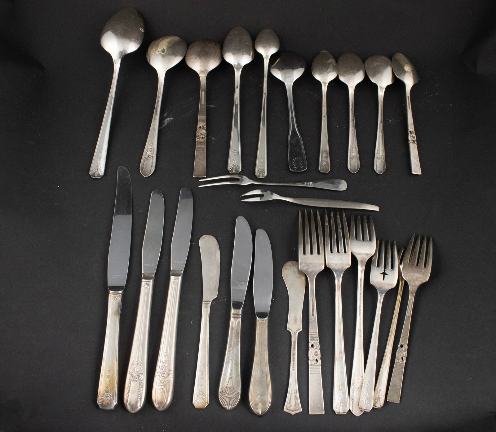 Collection of Silver Plated Assorted Flatware - 6