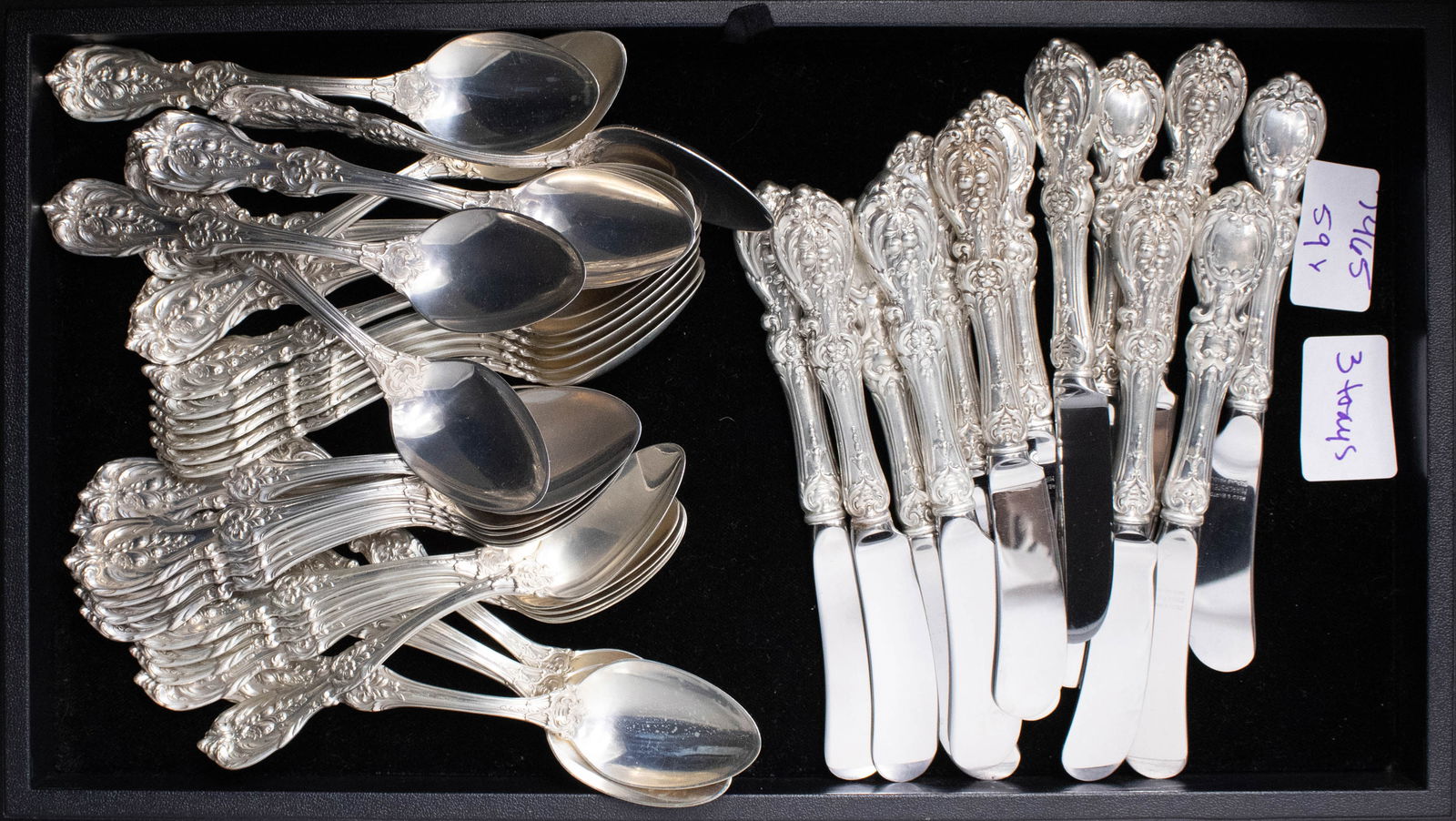 Sterling Silver Francis I Flatware - 10