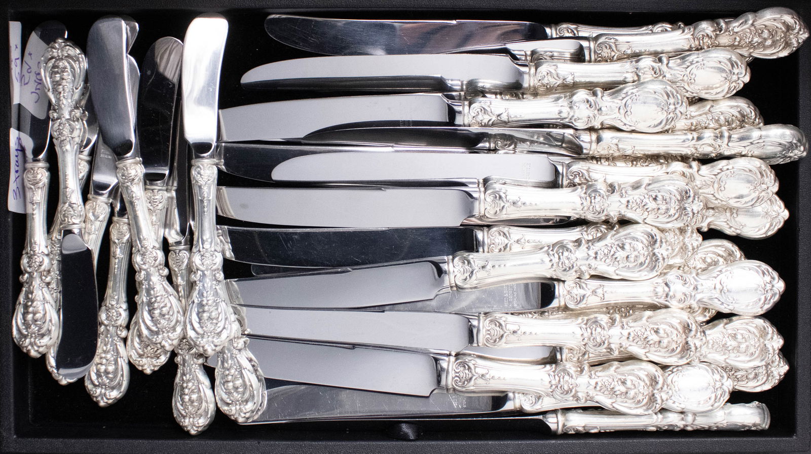 Sterling Silver Francis I Flatware - 12