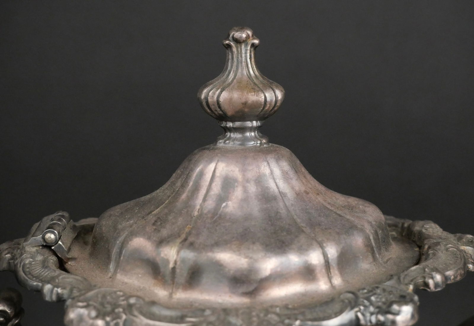 Gorham Chantilly Pattern Silver Plated Tea and Coffee Service - 3