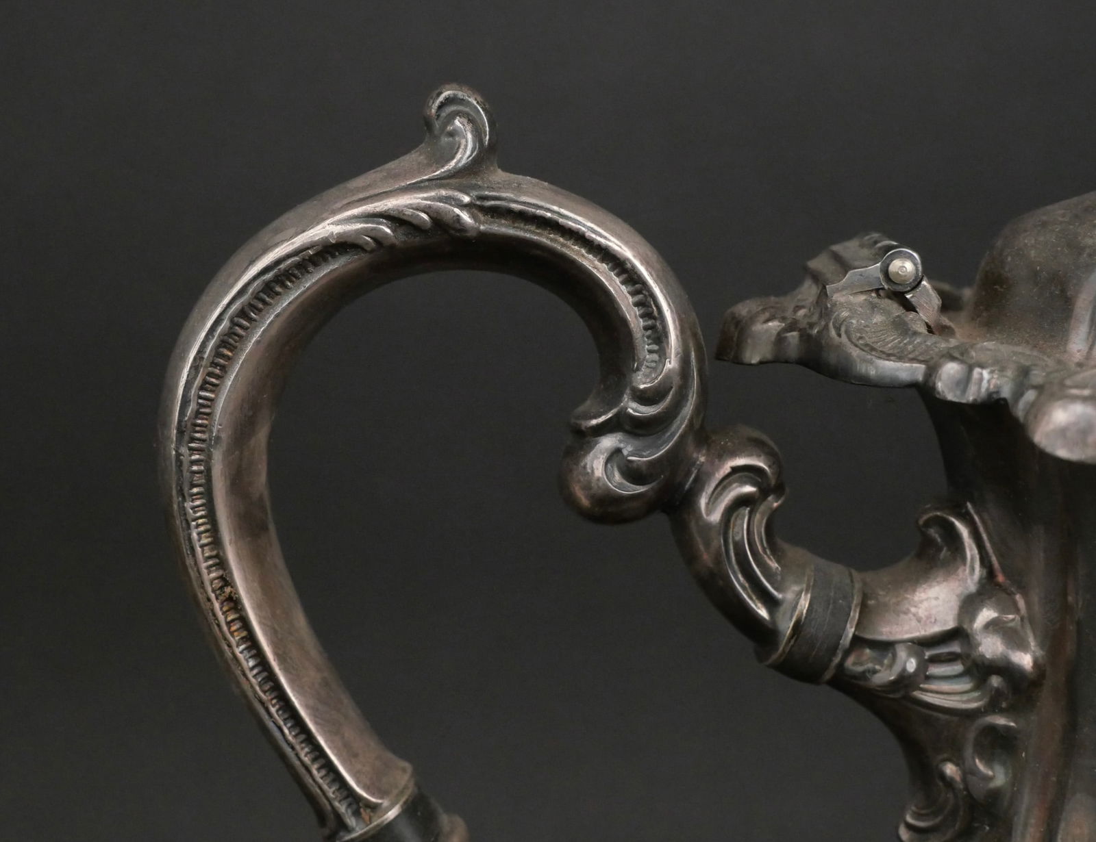 Gorham Chantilly Pattern Silver Plated Tea and Coffee Service - 4