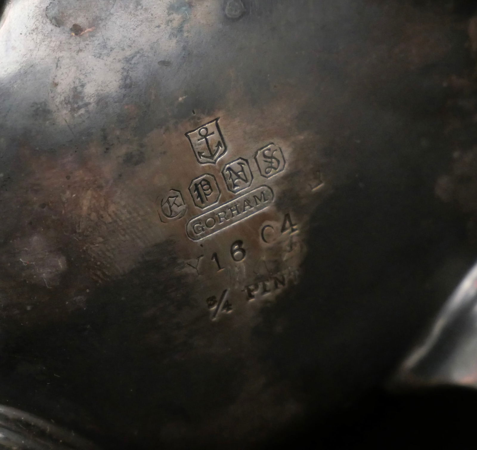 Gorham Chantilly Pattern Silver Plated Tea and Coffee Service - 6