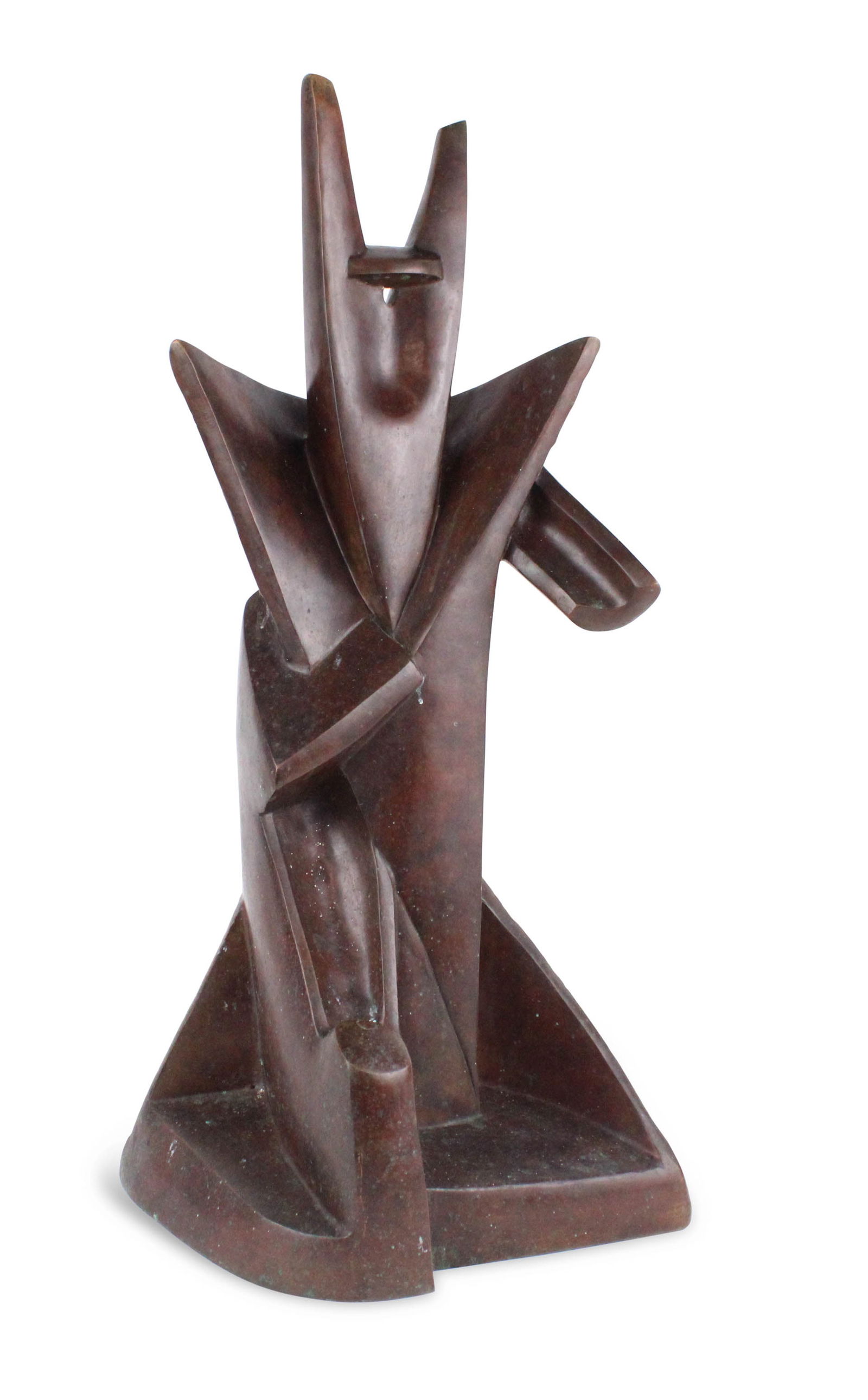 After Alexander Archipenko, 1887-1964, King Solomon, Bronze (1 of 8)
