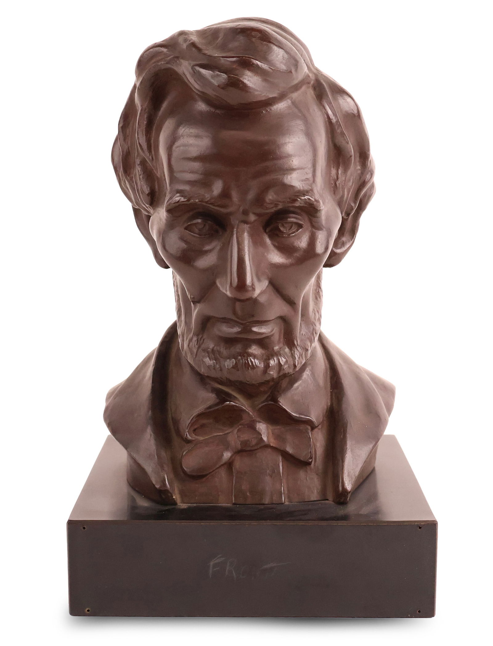 A Wielich, Bust of Abraham Lincoln, Cast Bronze (1 of 11)