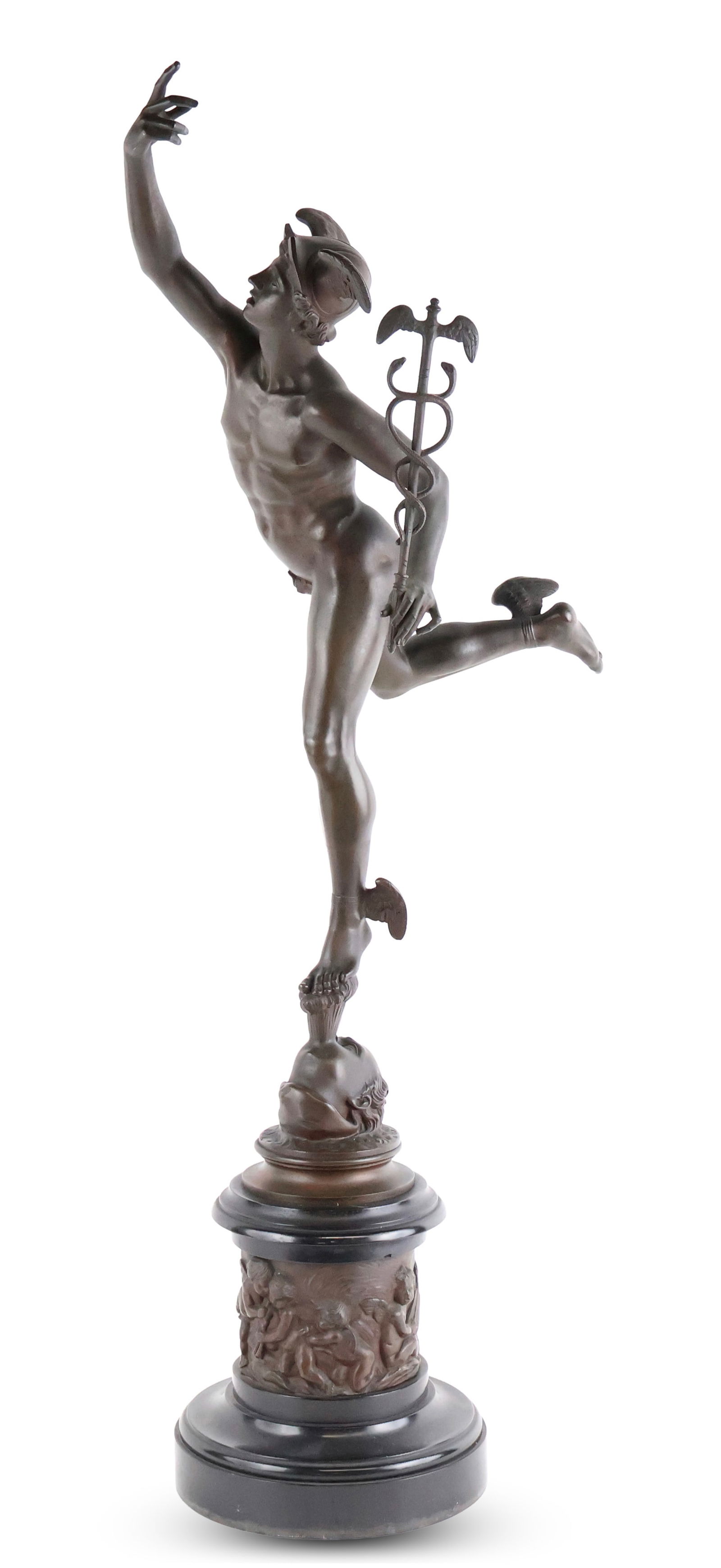 After Giambologna, 1529-1608, Figure of Mercury, Cast Bronze (1 of 15)