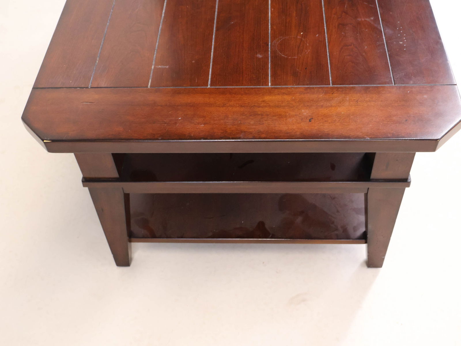 Contemporary Rectangular Low Table - 8