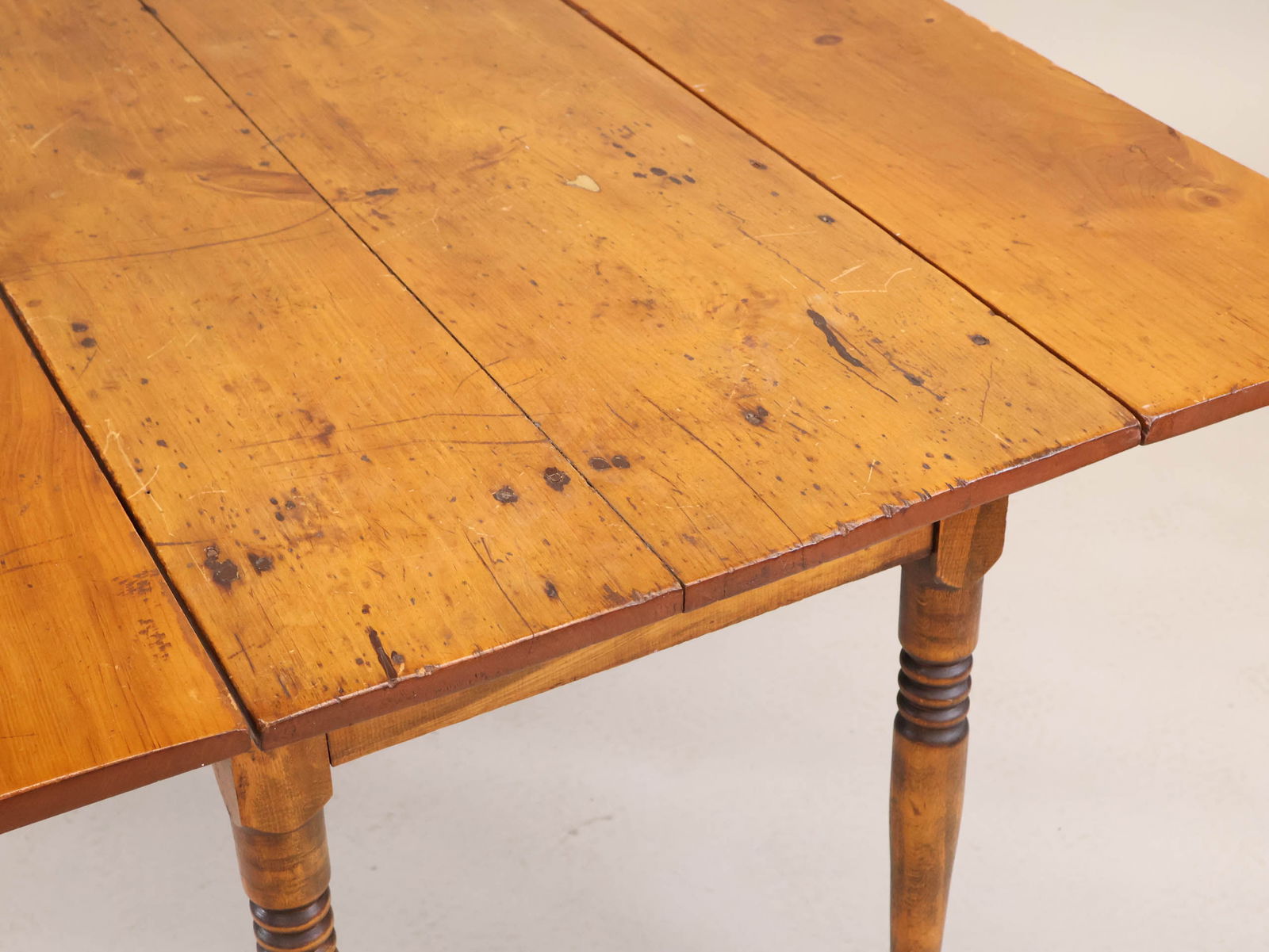 Federal Pine Drop Leaf Table - 13