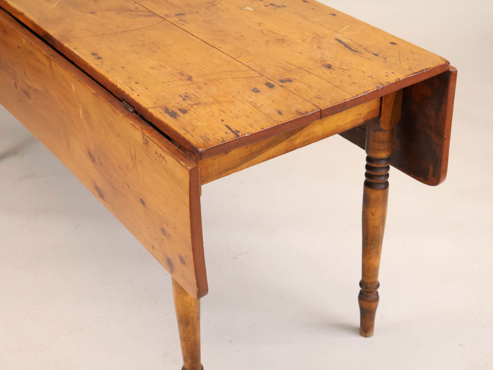 Federal Pine Drop Leaf Table - 4