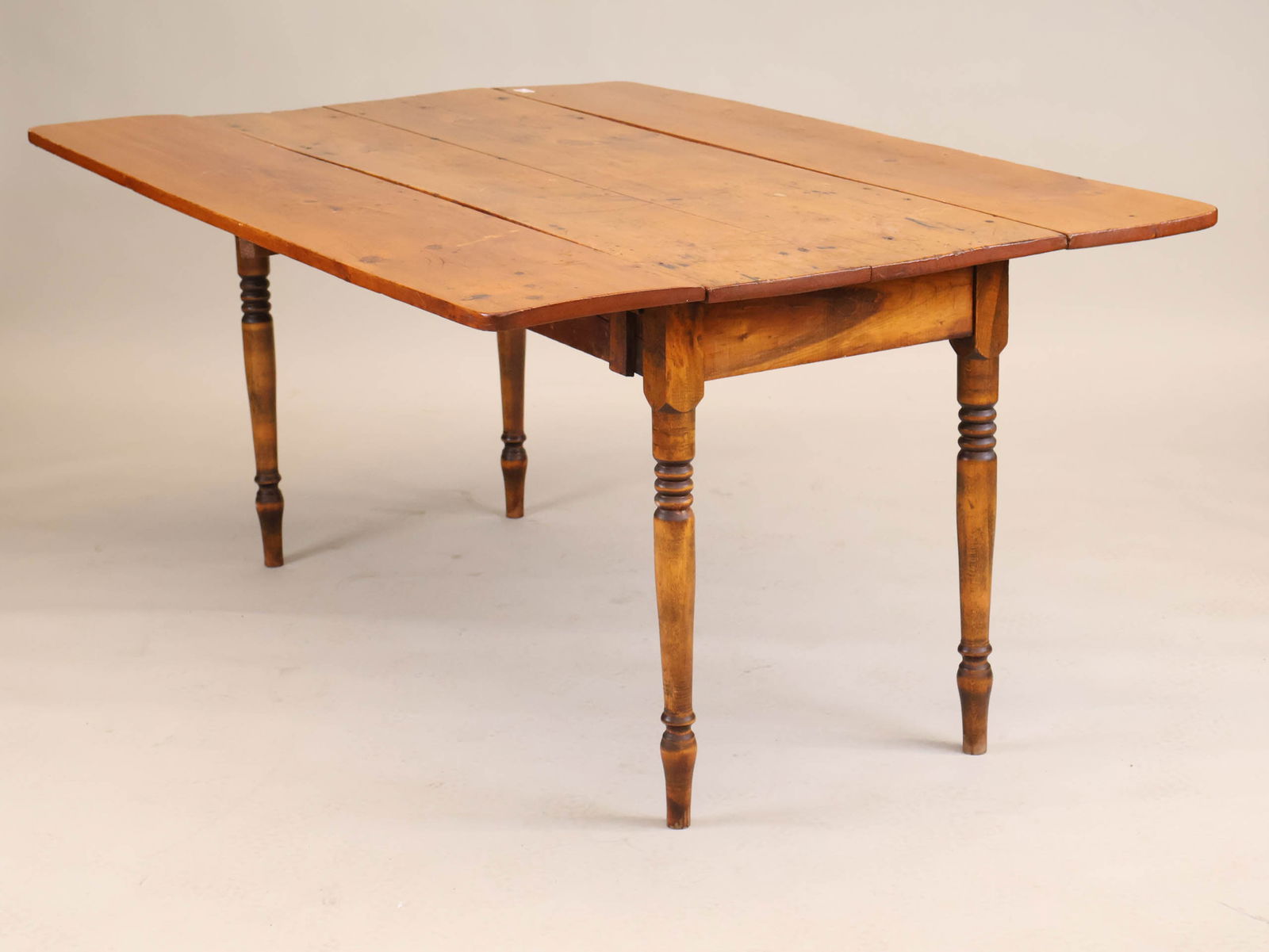 Federal Pine Drop Leaf Table - 6