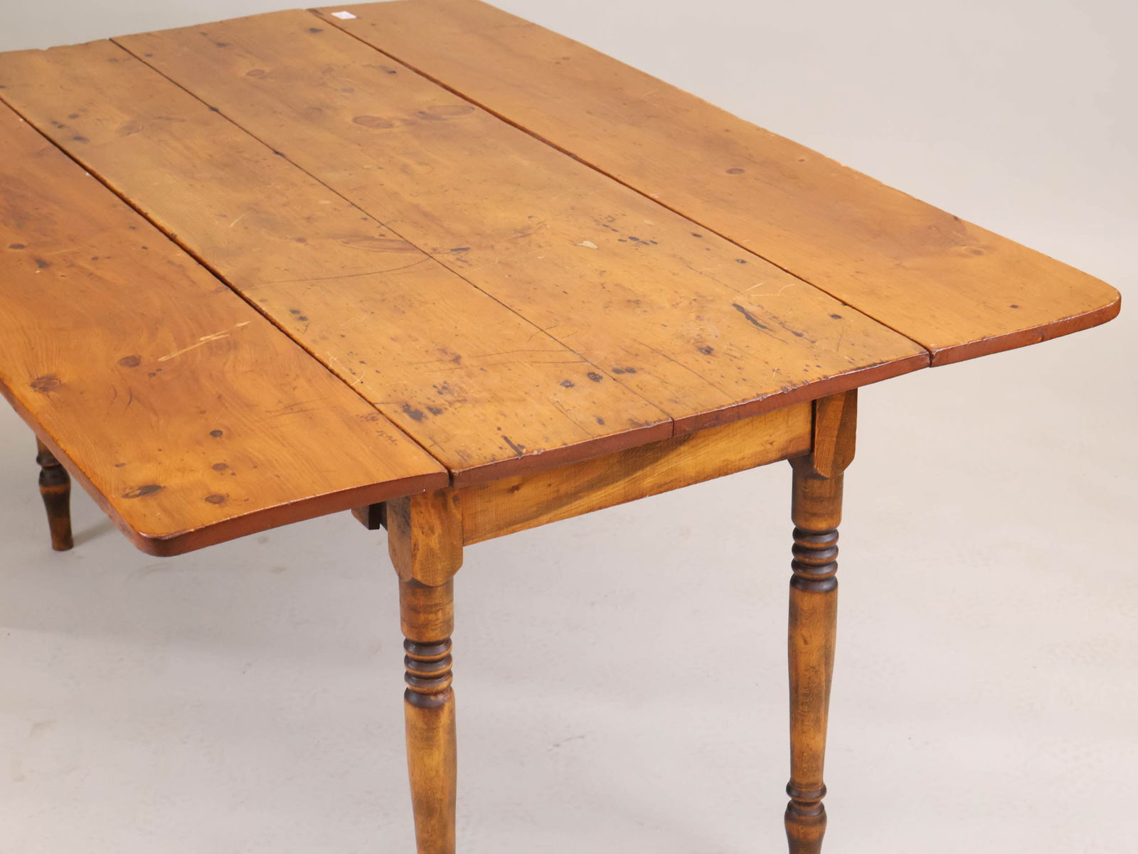 Federal Pine Drop Leaf Table - 8