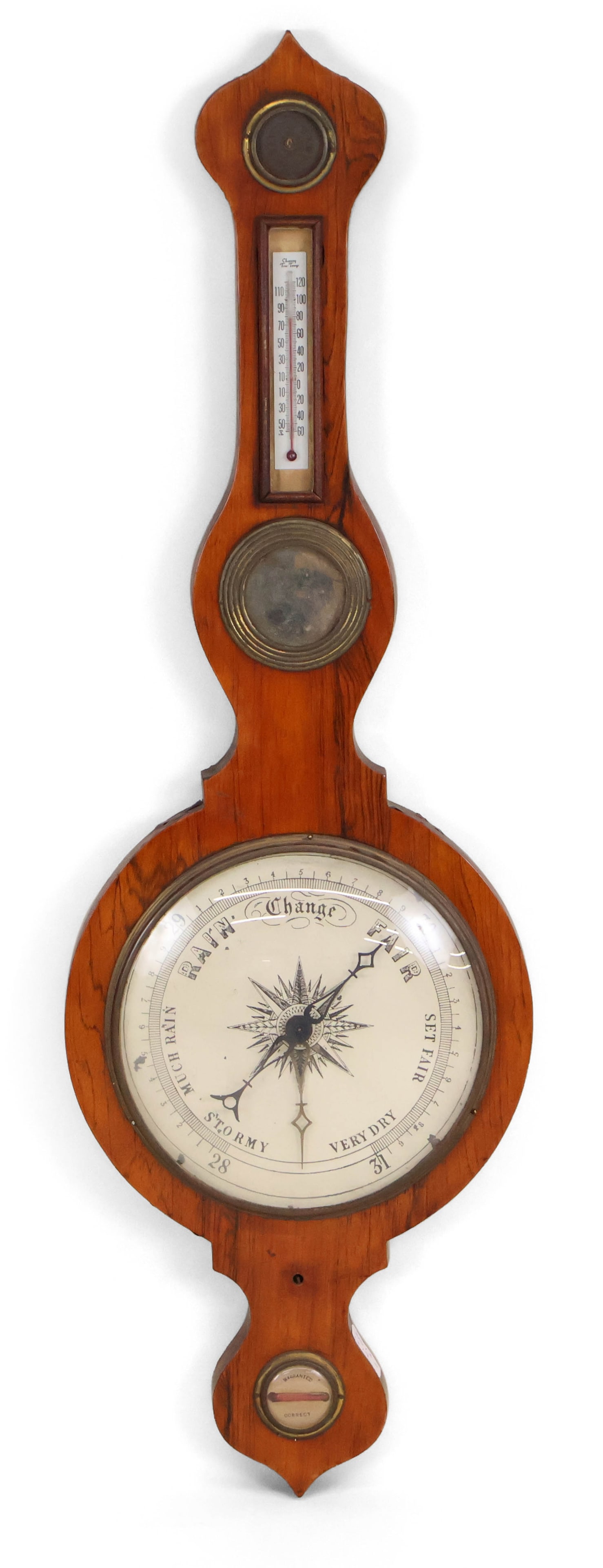 Regency Mahogany Banjo Barometer (1 of 14)