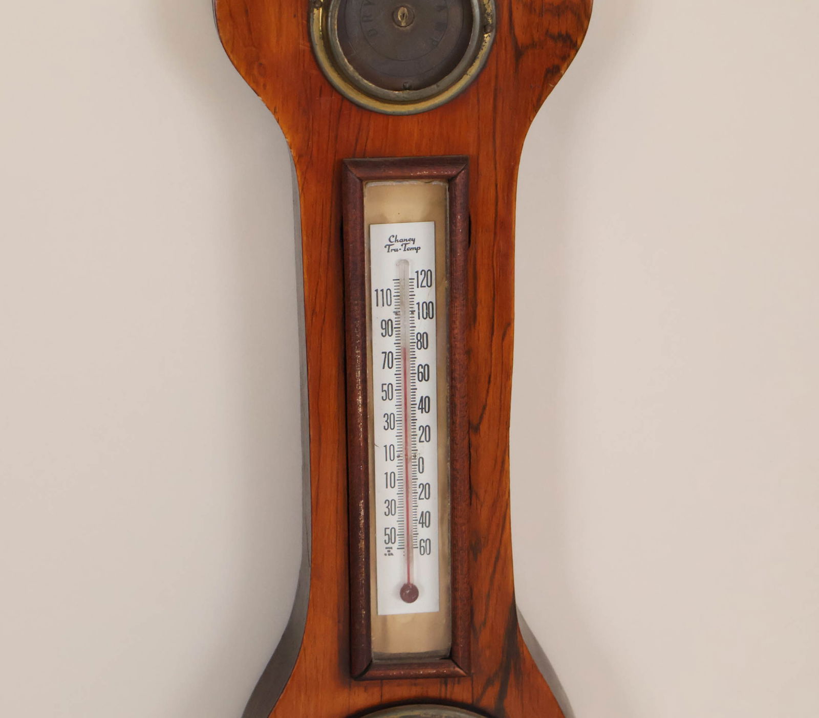 Regency Mahogany Banjo Barometer - 3