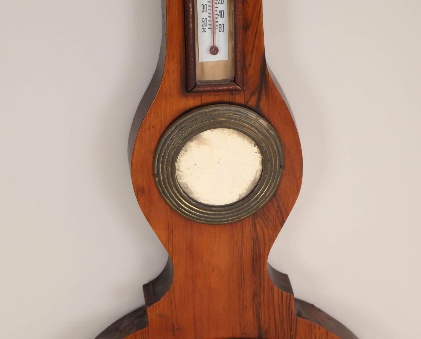 Regency Mahogany Banjo Barometer - 4