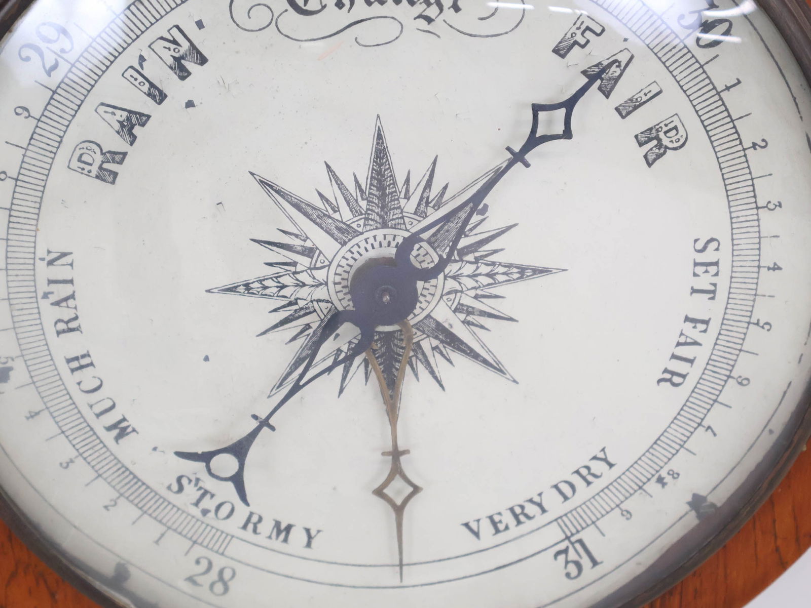 Regency Mahogany Banjo Barometer - 6