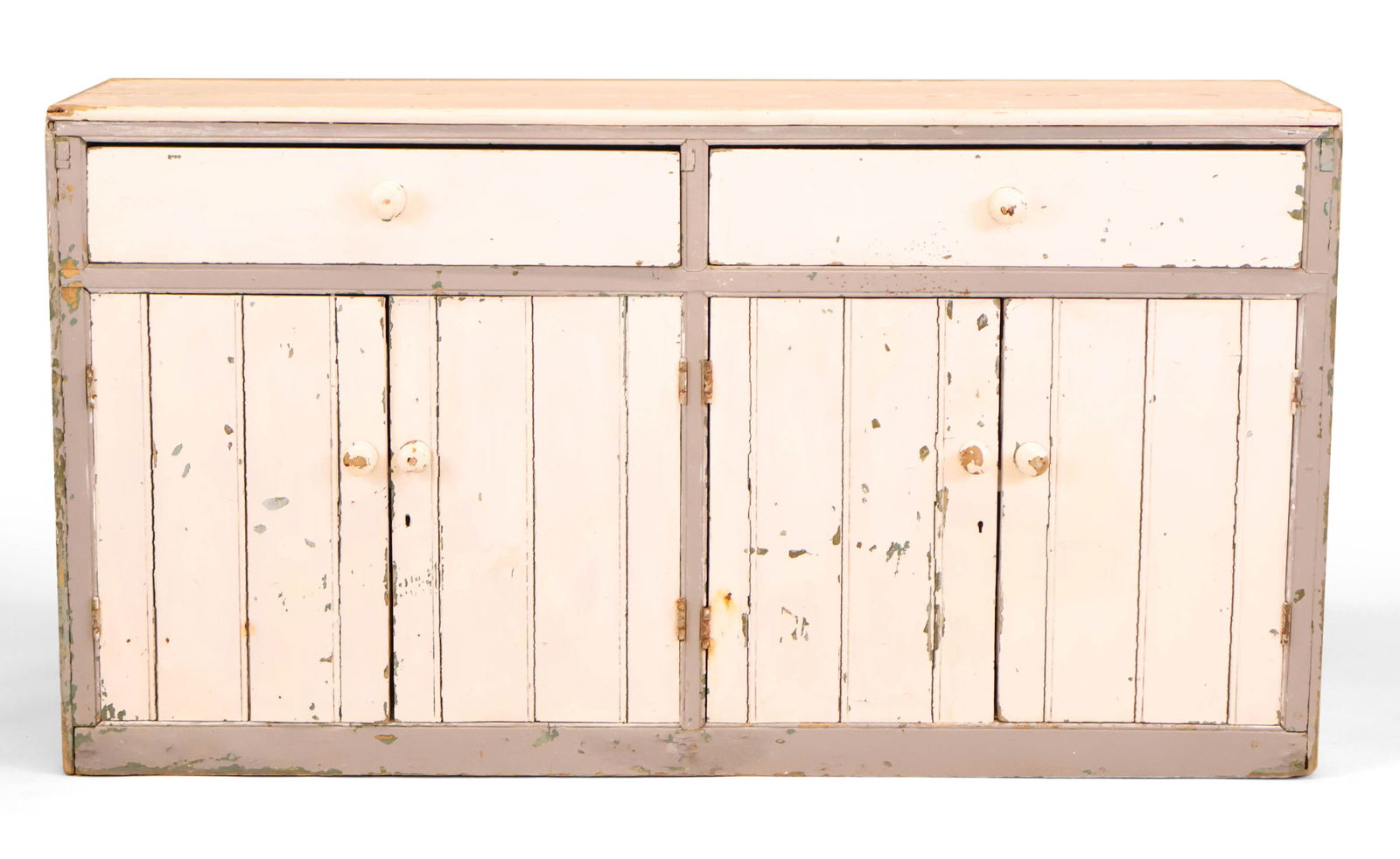 Rachel Ashwell Shabby Chic Vintage White Painted Pine Sideboard (1 of 15)